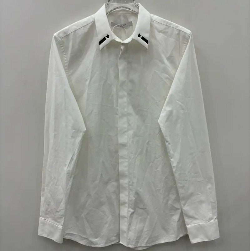 Givenchy Givenchy Women's White Cotton Shirt for Spring 0089 Size S / US 4 / IT 40 - 1 Thumbnail