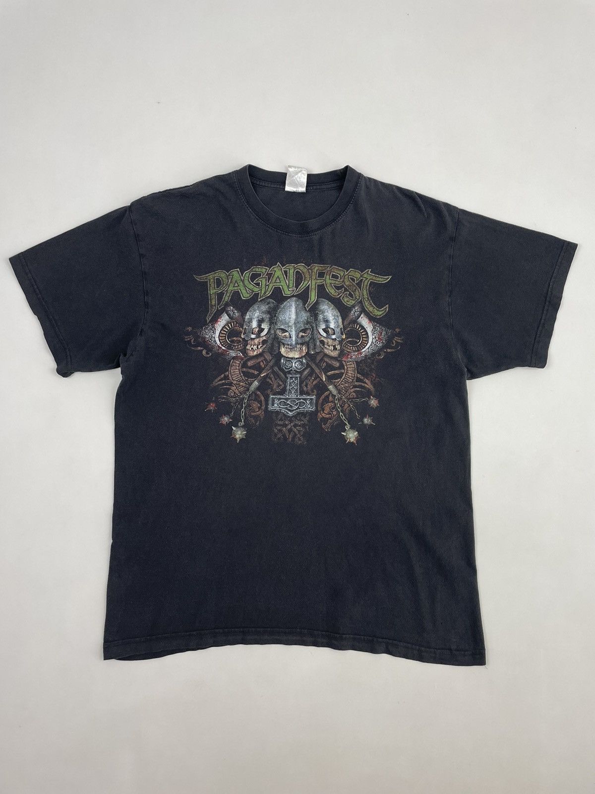 Band Tees Y2k Vintage Paganfest Tee Size US L / EU 52-54 / 3 - 1 Thumbnail