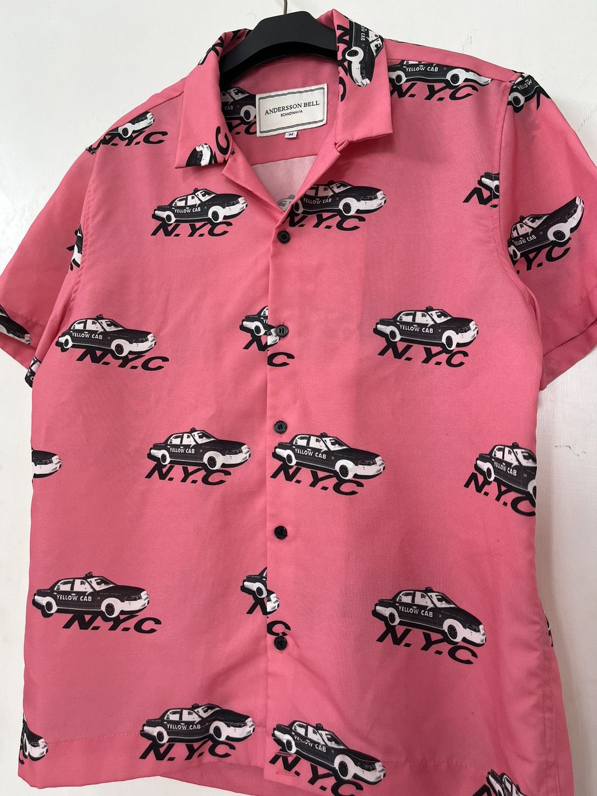 Andersson Bell ANDERSSON BELL Scandinavia Shirts Yellow Cab N.Y.C Size US M / EU 48-50 / 2 - 3 Thumbnail