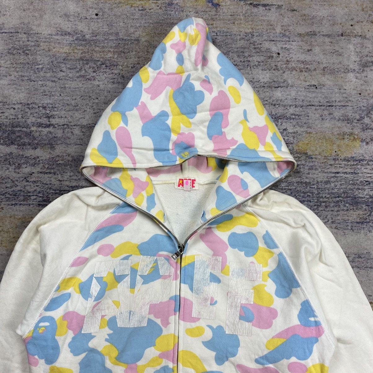 Bape aape bape candy full zip hoodie Size US S / EU 44-46 / 1 - 3 Thumbnail