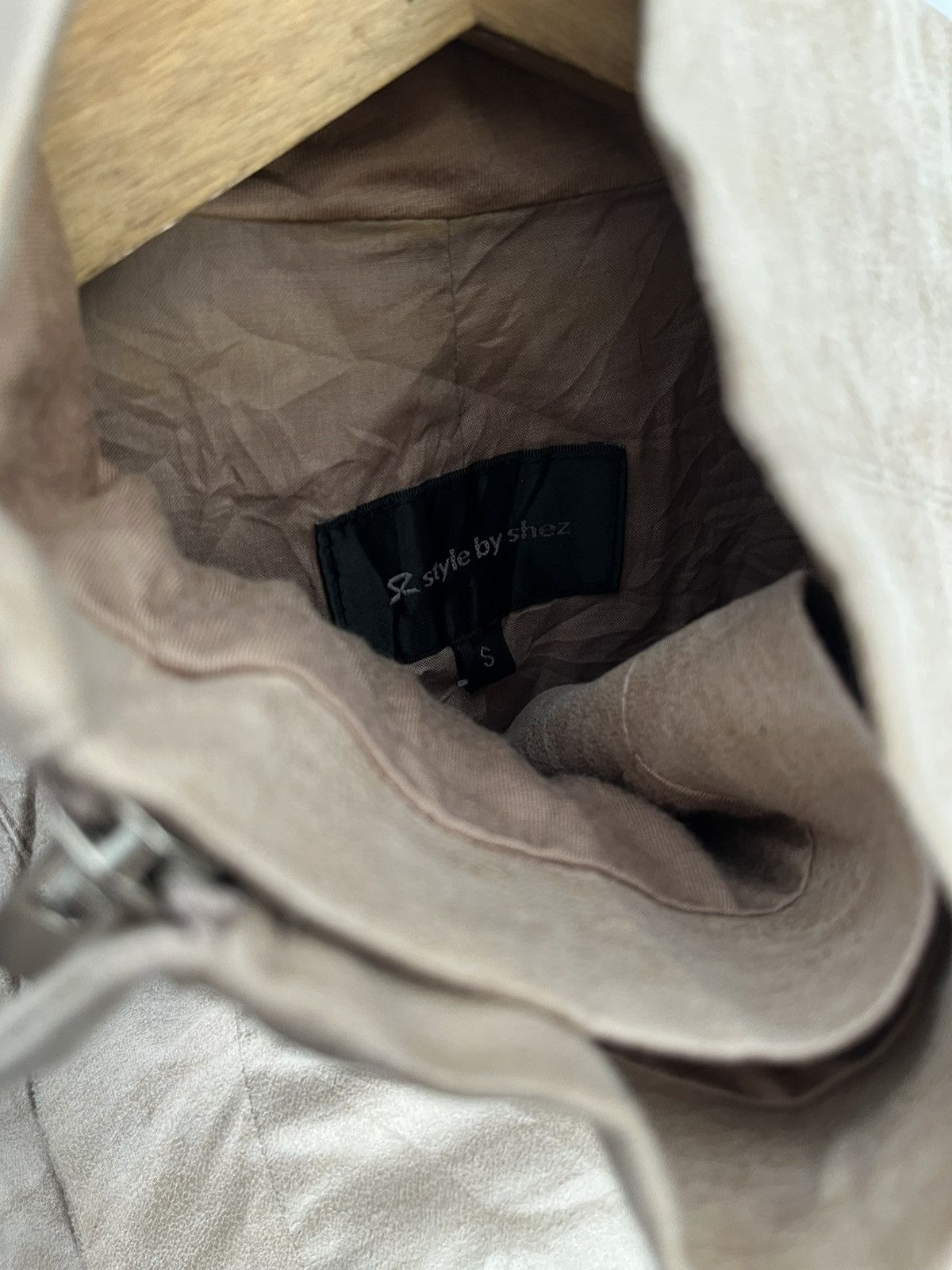 If Six Was Nine Japanese rick owens style shez waxed jacket Size US S / EU 44-46 / 1 - 8 Thumbnail