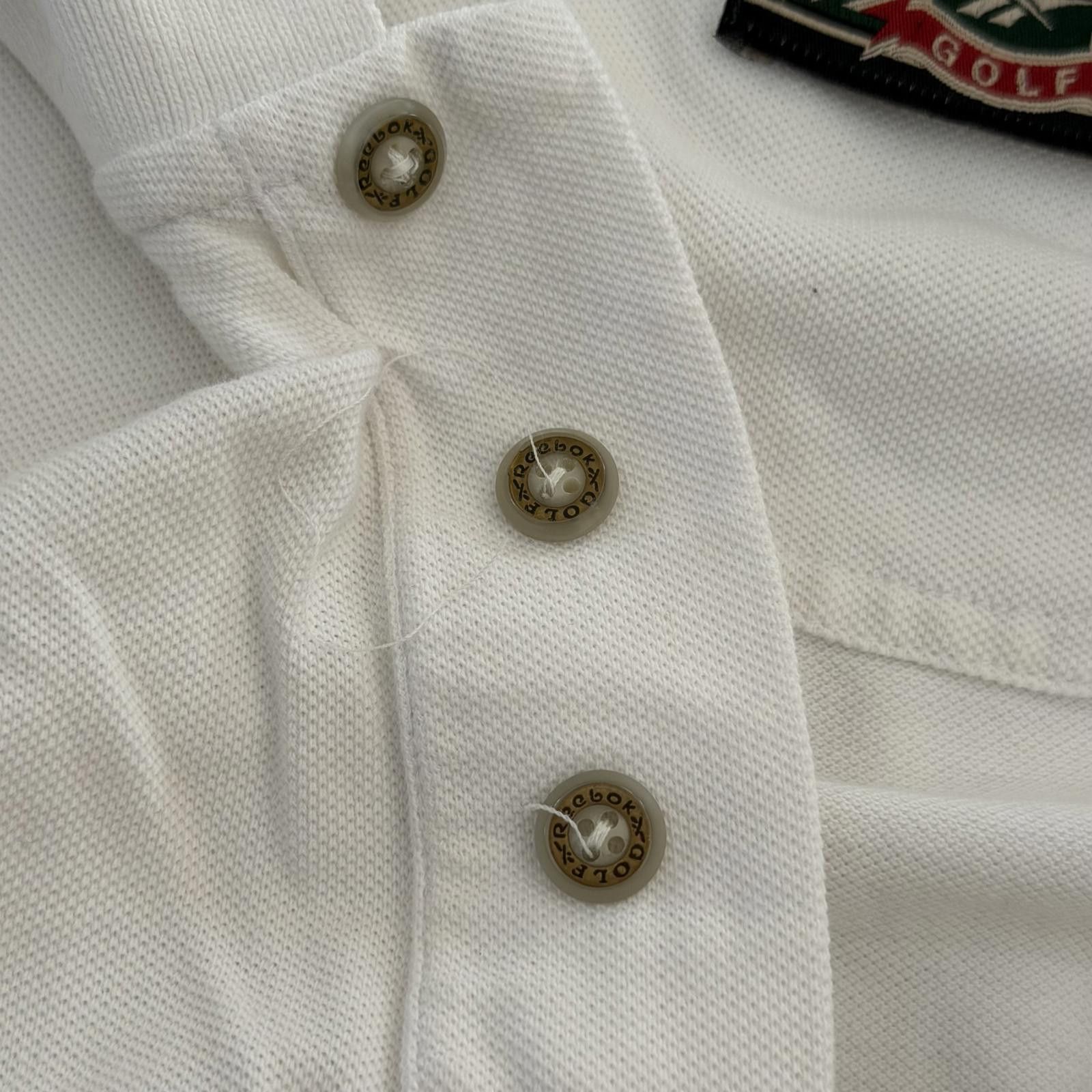 Reebok Vintage 90s Reebok Golf White Polo Shirt XXL Size US XL / EU 56 / 4 - 5 Thumbnail