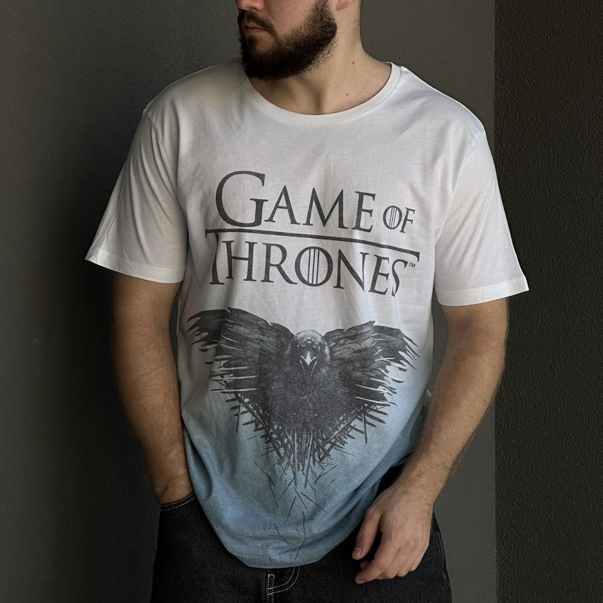 The Game × Vintage Vintage Game Of Thrones T-shirts Big Logo Y2K 00s Size US XL / EU 56 / 4 - 1 Thumbnail