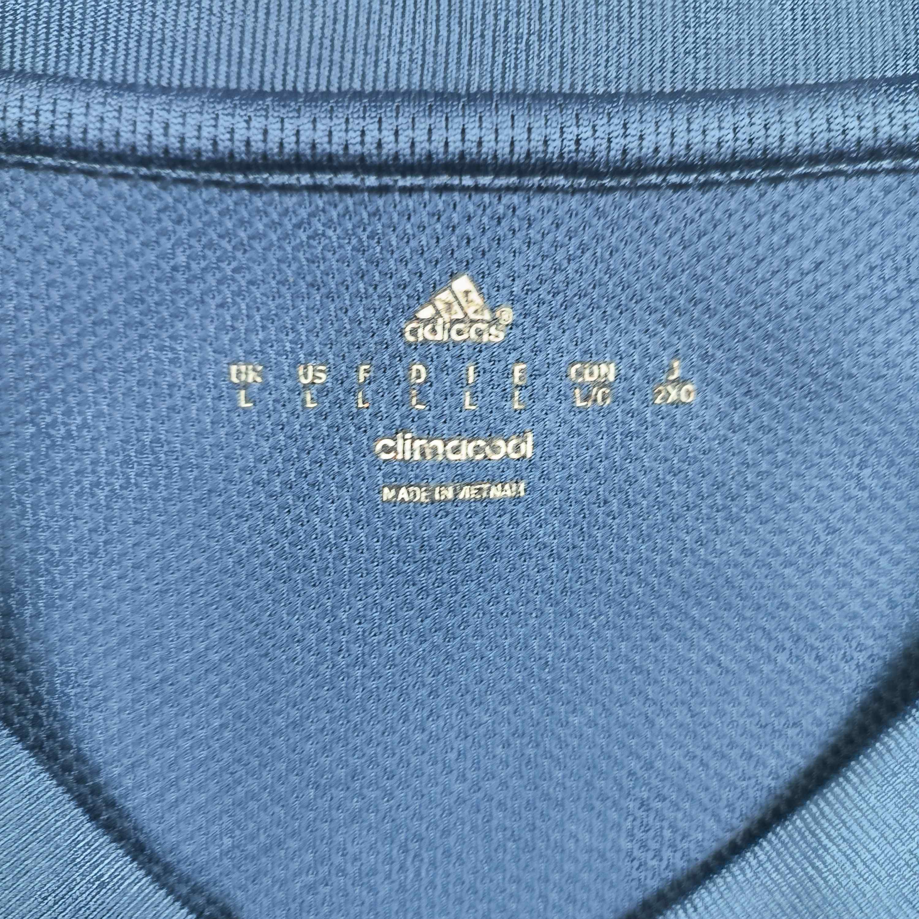 Adidas Argentina 2015-17 Adidas away Messi football jersey size L Size US L / EU 52-54 / 3 - 5 Thumbnail