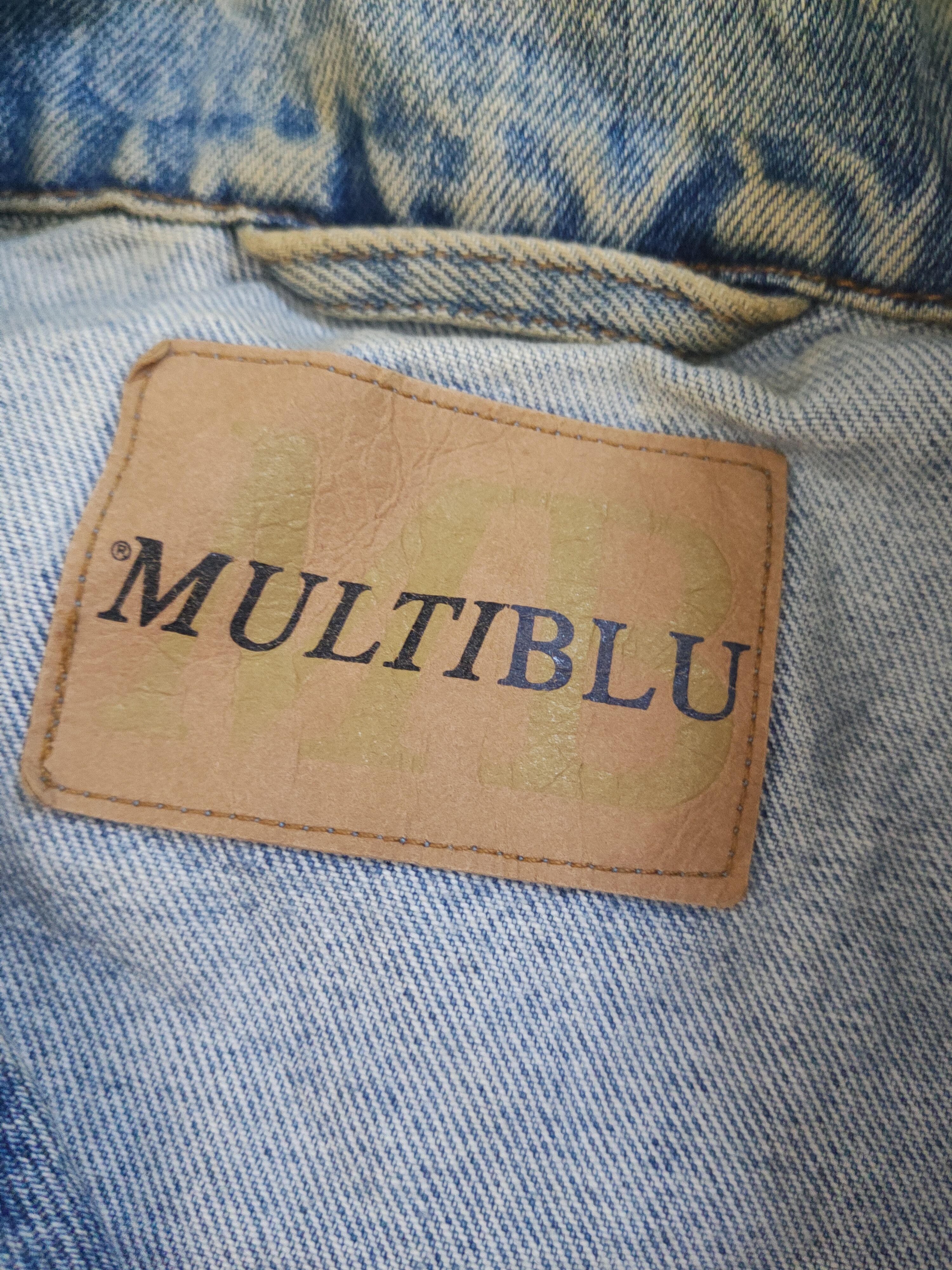 Japanese Brand DL Multiblue Light Blue Denim Jackets #5702T Size L / US 10 / IT 46 - 13 Thumbnail