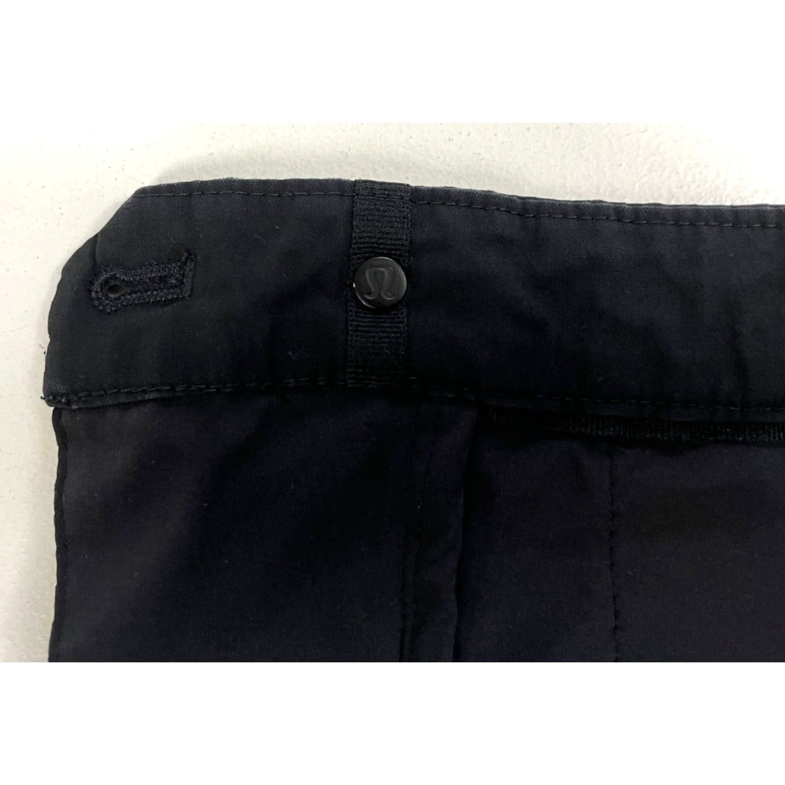 Lululemon Lululemon Men's Commission Pants Classic LM5440 Black 34x28 Cotton Blend Flat Front Belt Loops Chino Office City Preppy Vintage/Pre-owned Mens Size US 34 / EU 50 - 7 Thumbnail