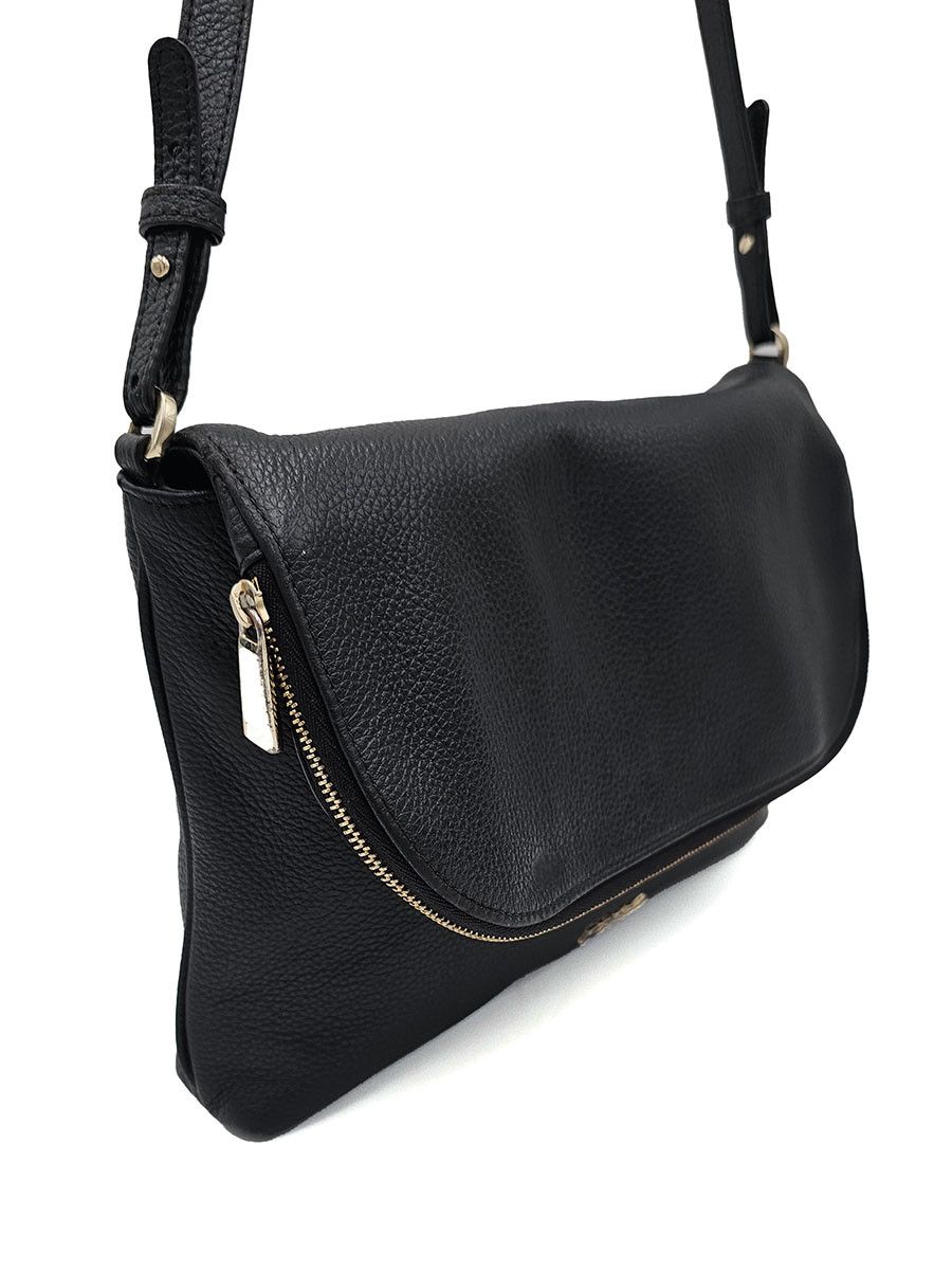 Furla Furla Noemi Black Leather Crossbody Bag Size ONE SIZE - 2 Thumbnail