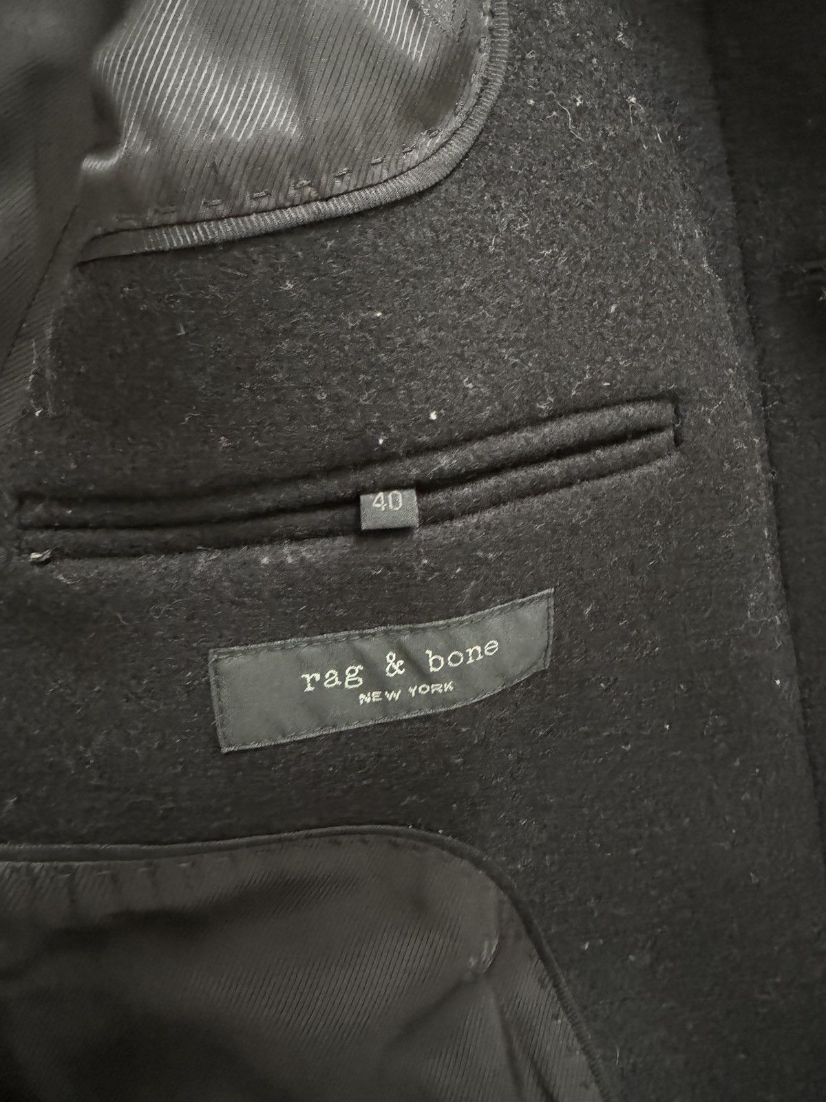 Rag & Bone rag & bone Moon British Cloth Wool Overcoat Size 40 Size US L / EU 52-54 / 3 - 3 Thumbnail