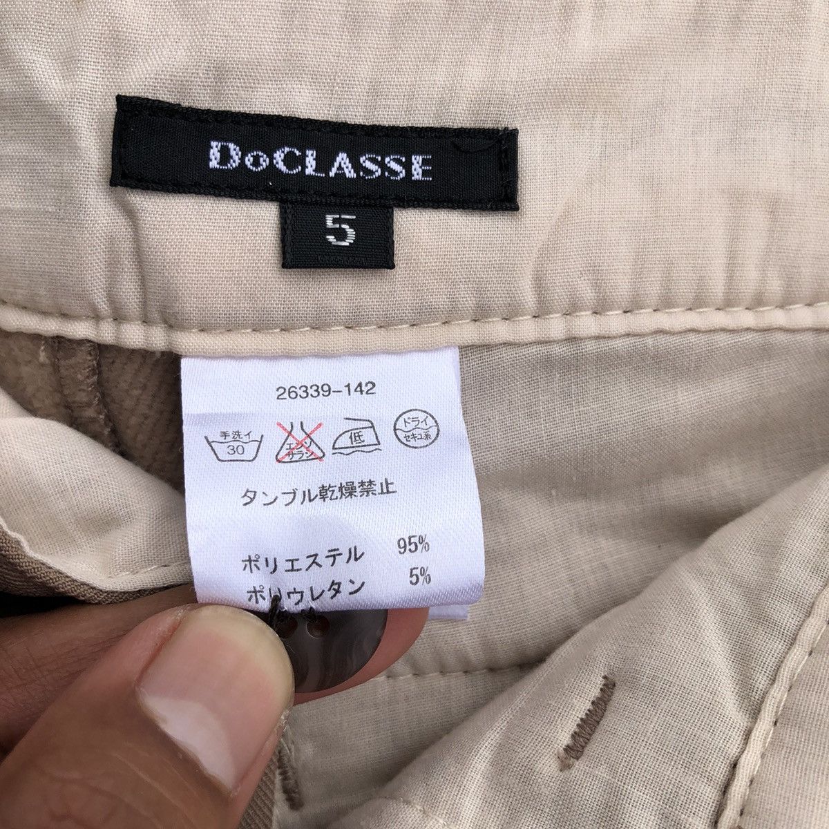 Japanese Brand Cargo Pants Doclasse Stretchable muktipocket like new design Size US 26 / EU 42 - 5 Thumbnail