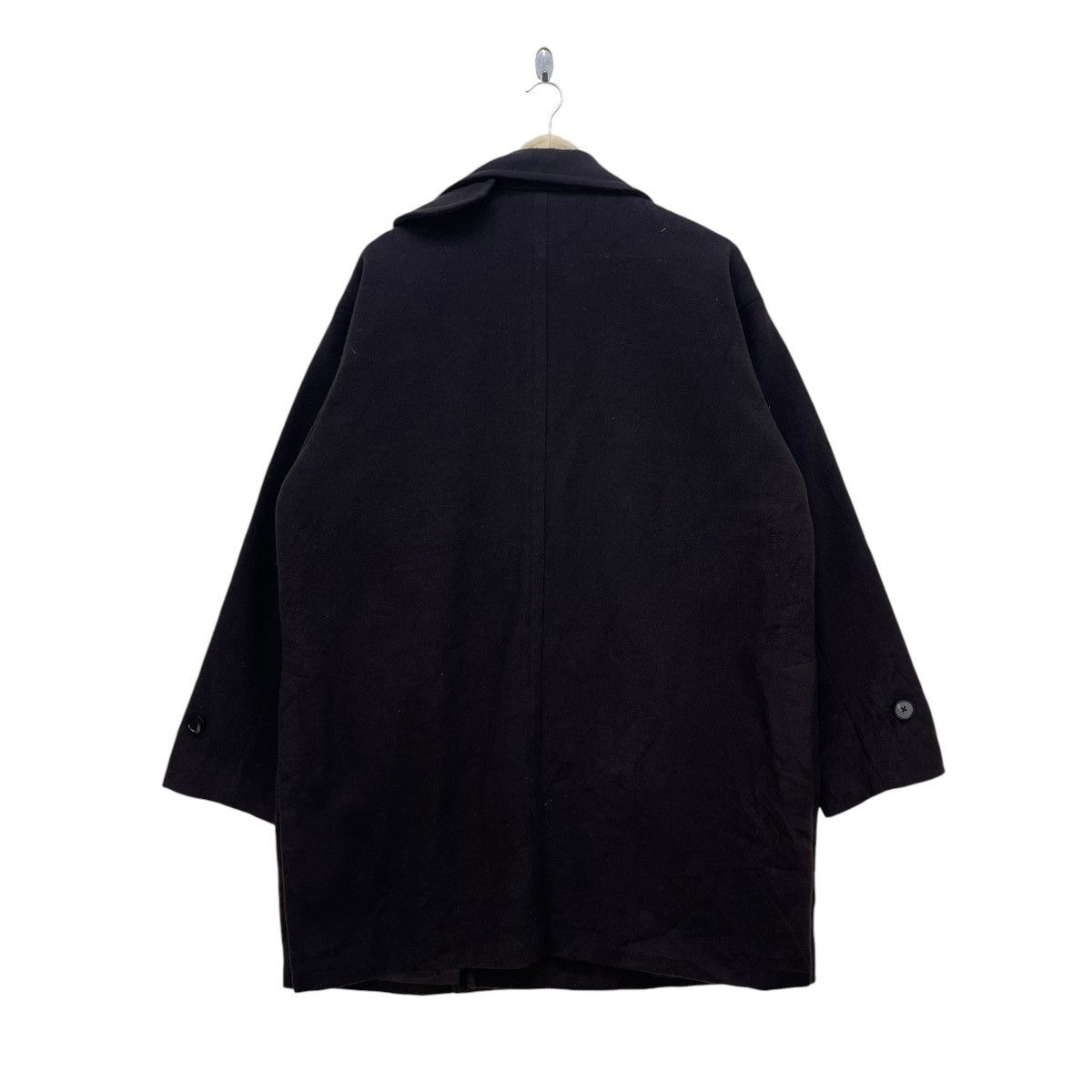 Autumn Cashmere × Takeo Kikuchi 💥Takeo Kikuchi Double Breast Over Coat Jacket Size US L / EU 52-54 / 3 - 2 Thumbnail