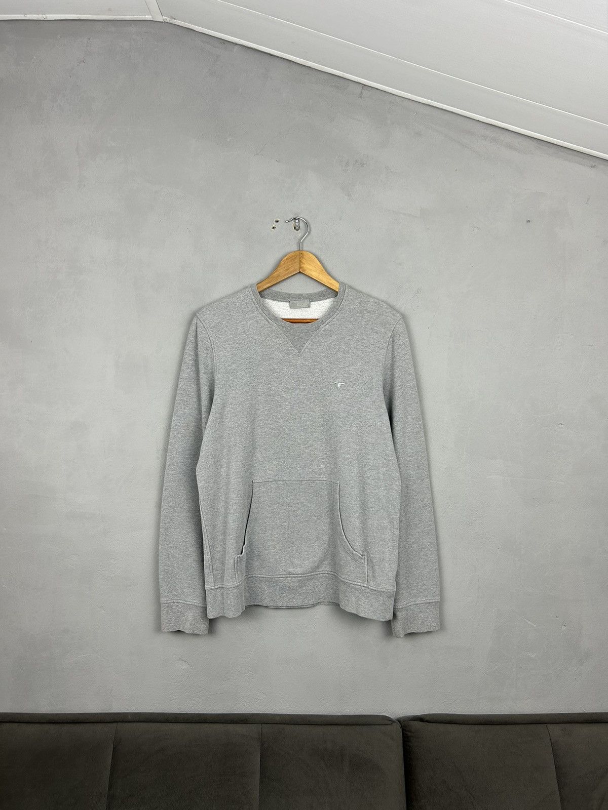 Dior Dior Homme Grey Bee Sweatshirt – Size 48 Size US M / EU 48-50 / 2 - 1 Thumbnail