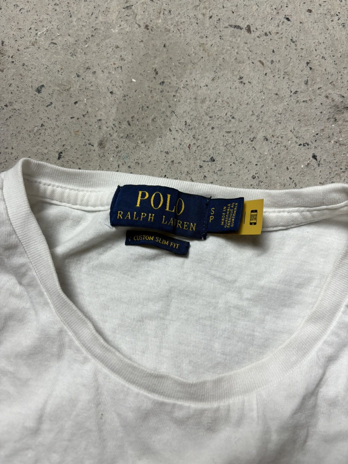 Polo Ralph Lauren × Vintage White Polo Ralph Lauren Big Pony Short Sleeve T-Shirt Size S / US 4 / IT 40 - 3 Thumbnail