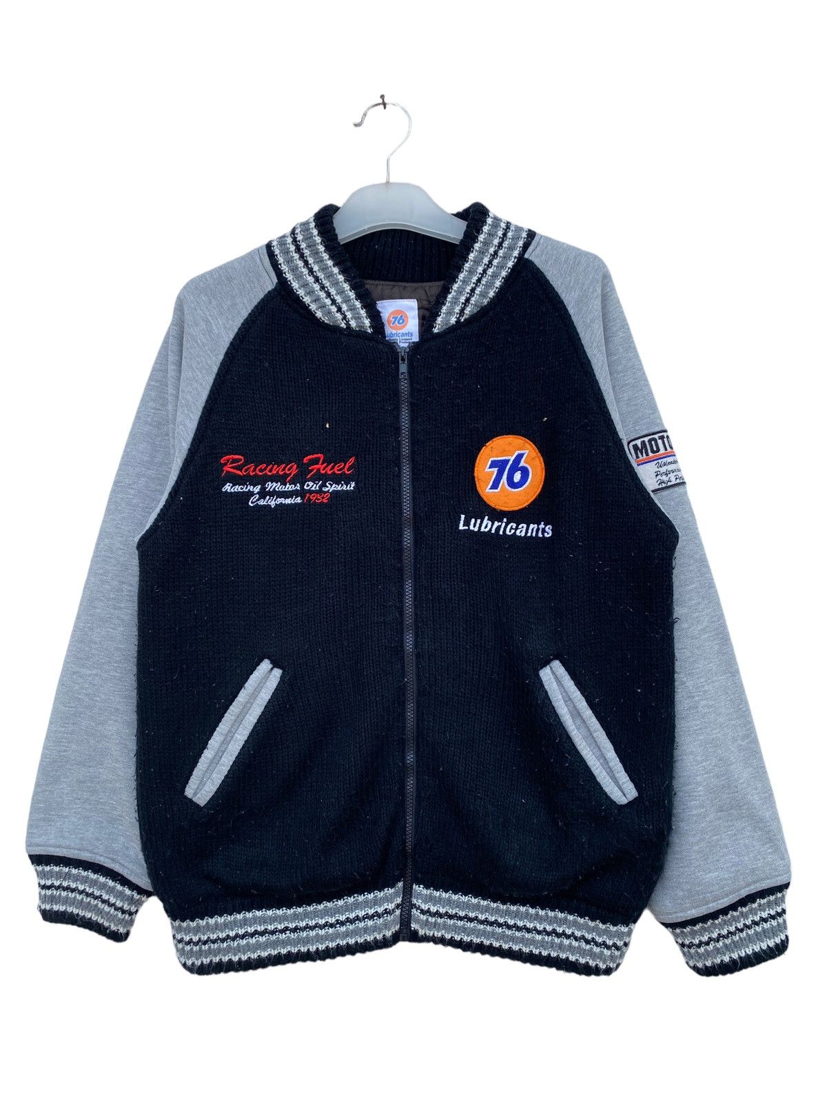 Vintage Vintage 76 Lubricant Varsity Jacket | Grailed