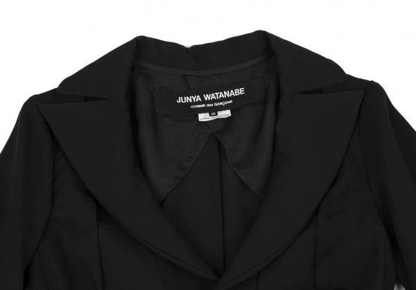 Comme des Garcons Comme des Garcons Retro black pleated coat top Size XS / US 0-2 / IT 36-38 - 6 Thumbnail