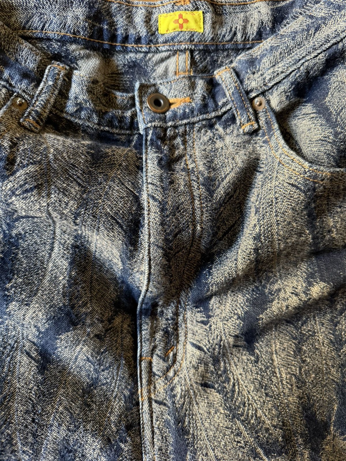 Kapital Kaptial Feather Denim Size US 31 - 4 Thumbnail