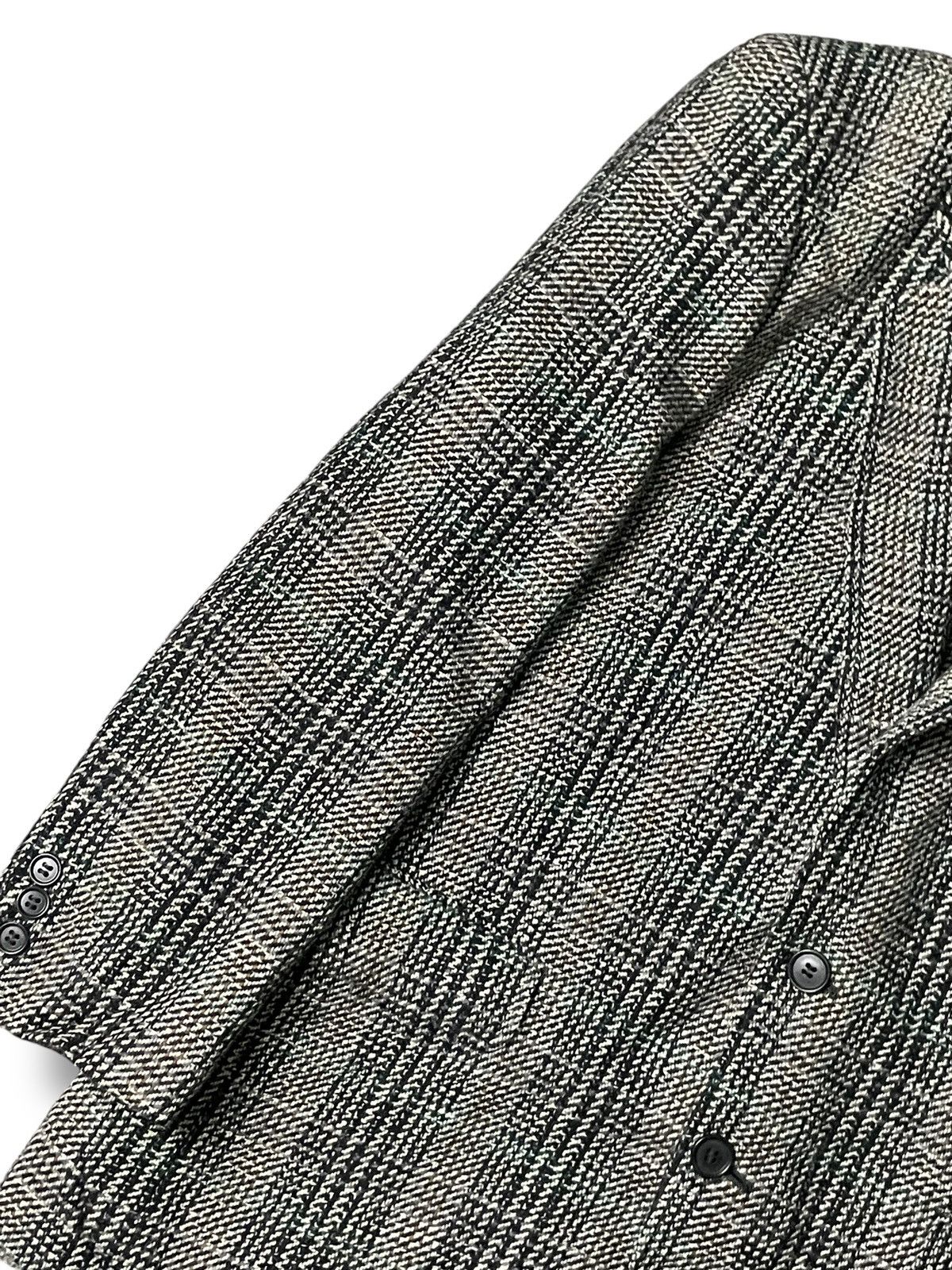 Japanese Brand × Vintage Sun Terrace Checked Cashmere&Wool Coat (70) Size US XS / EU 42 / 0 - 5 Thumbnail