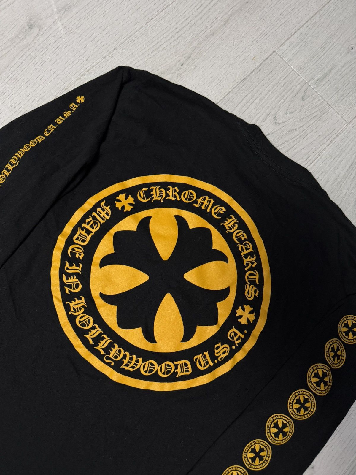 Chrome Hearts Chrome Hearts Hollywood Plus Cross Long Sleeve Size US M / EU 48-50 / 2 - 6 Thumbnail