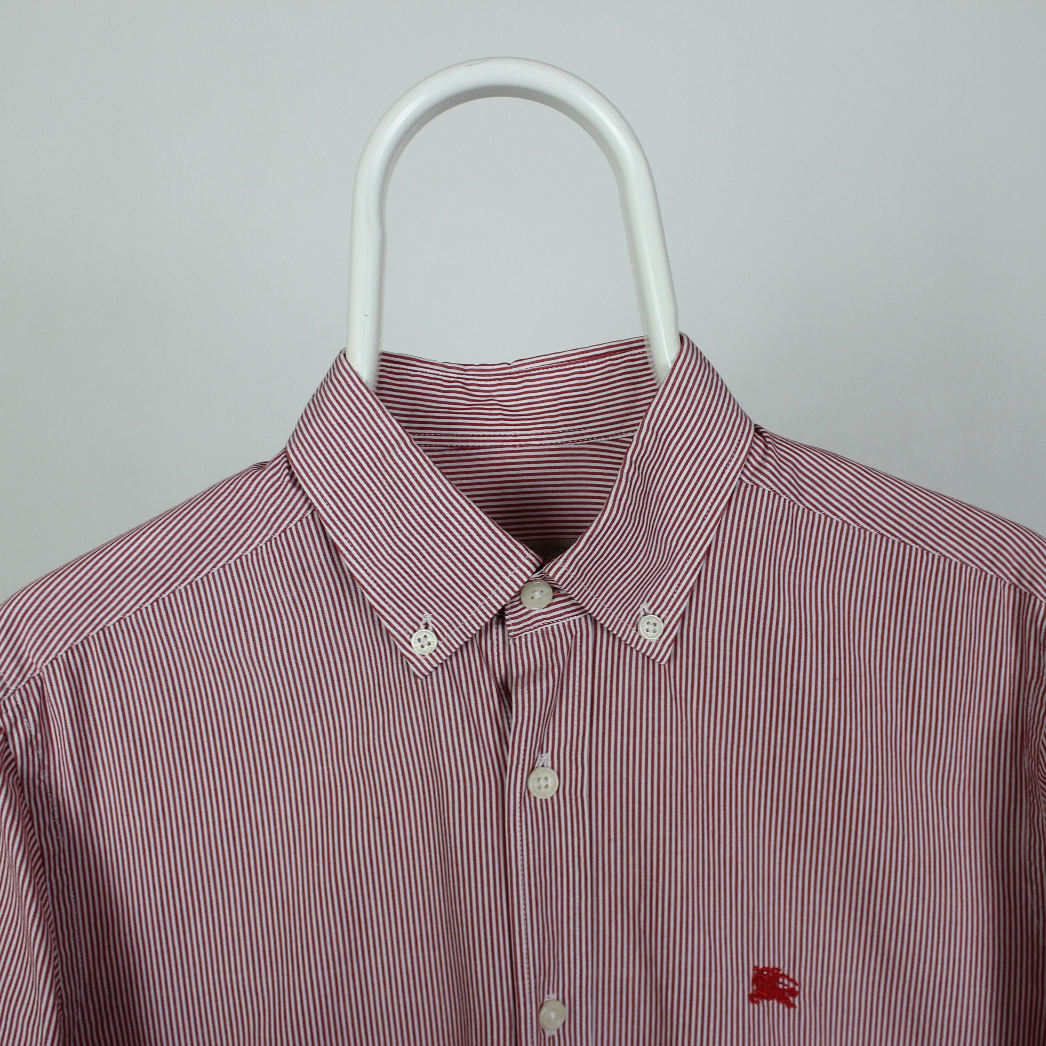 Burberry Burberry shirt men cotton button Ups red M Size US M / EU 48-50 / 2 - 9 Thumbnail