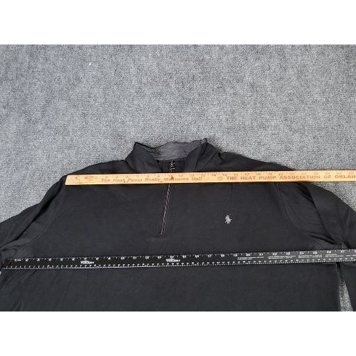 Polo Ralph Lauren Polo Ralph Lauren Cotton Sweater Men Sz 2XB V Neck Black Sof Size US XL / EU 56 / 4 - 5 Thumbnail