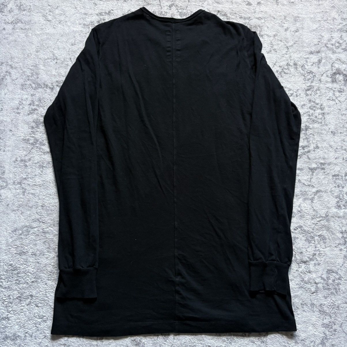 Rick Owens Rick Owens FW15 Strap Attachment Long Sleeve T-Shirt Black Size US S / EU 44-46 / 1 - 6 Thumbnail