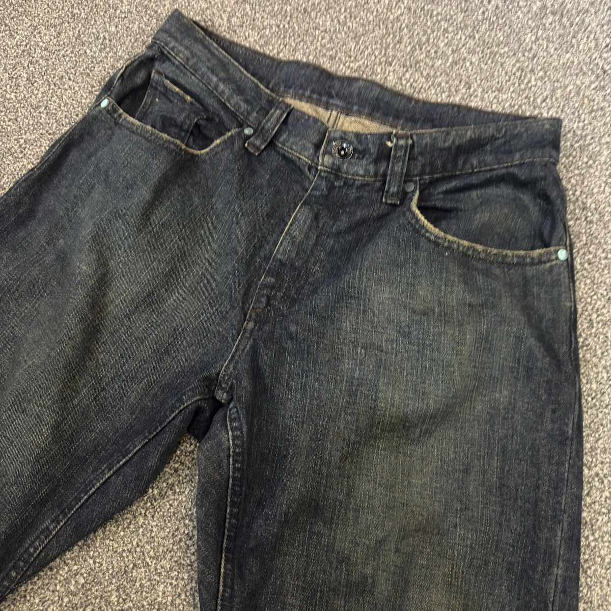 Volcom Vintage Mark Appleyard Boardwear Skate Denim Y2k Style Size US 34 / EU 50 - 3 Thumbnail