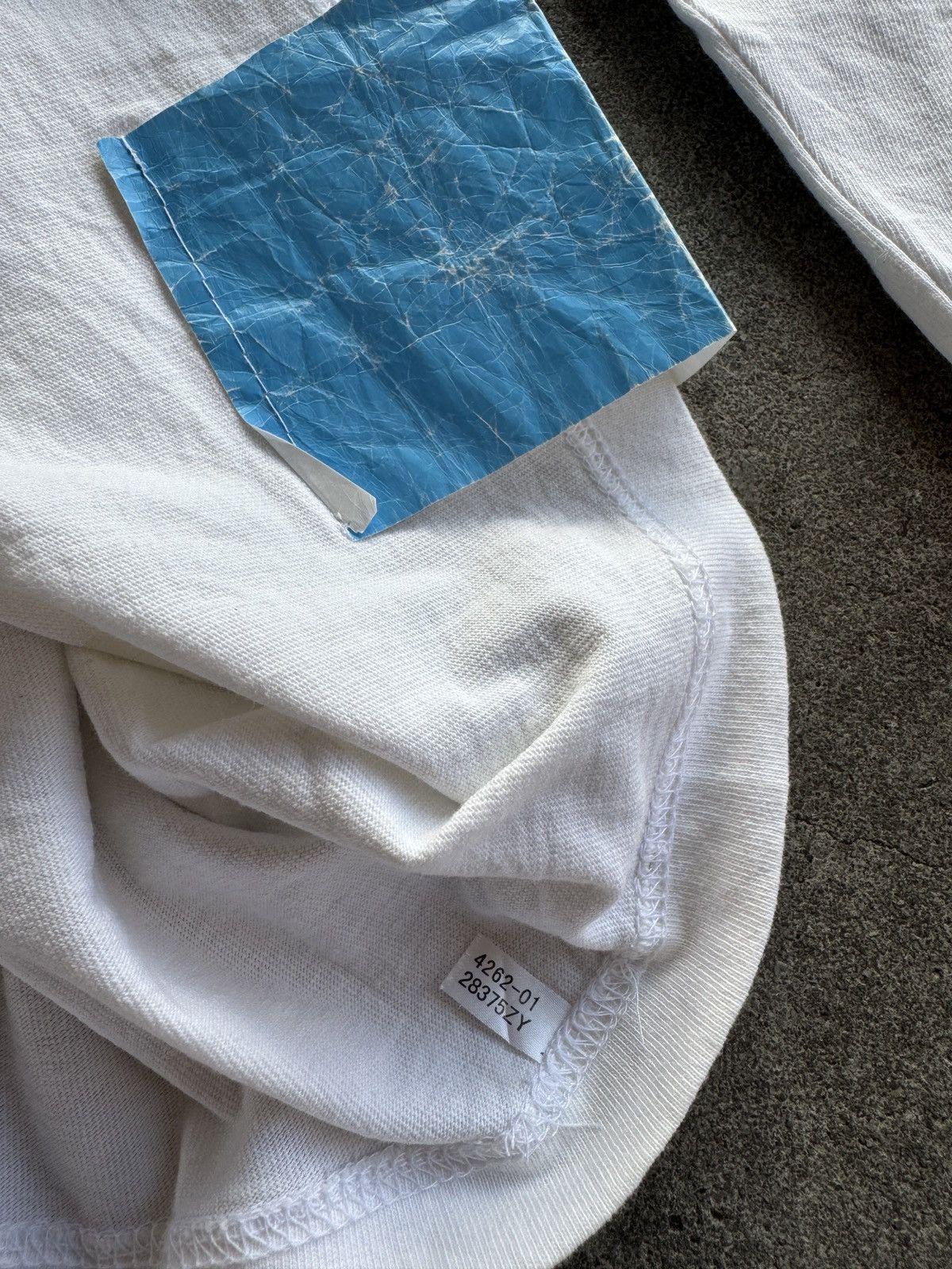 Maison MIHARA YASUHIRO Mihara Yasuhiro Box Logo Fake LS Tshirt Size US L / EU 52-54 / 3 - 8 Thumbnail