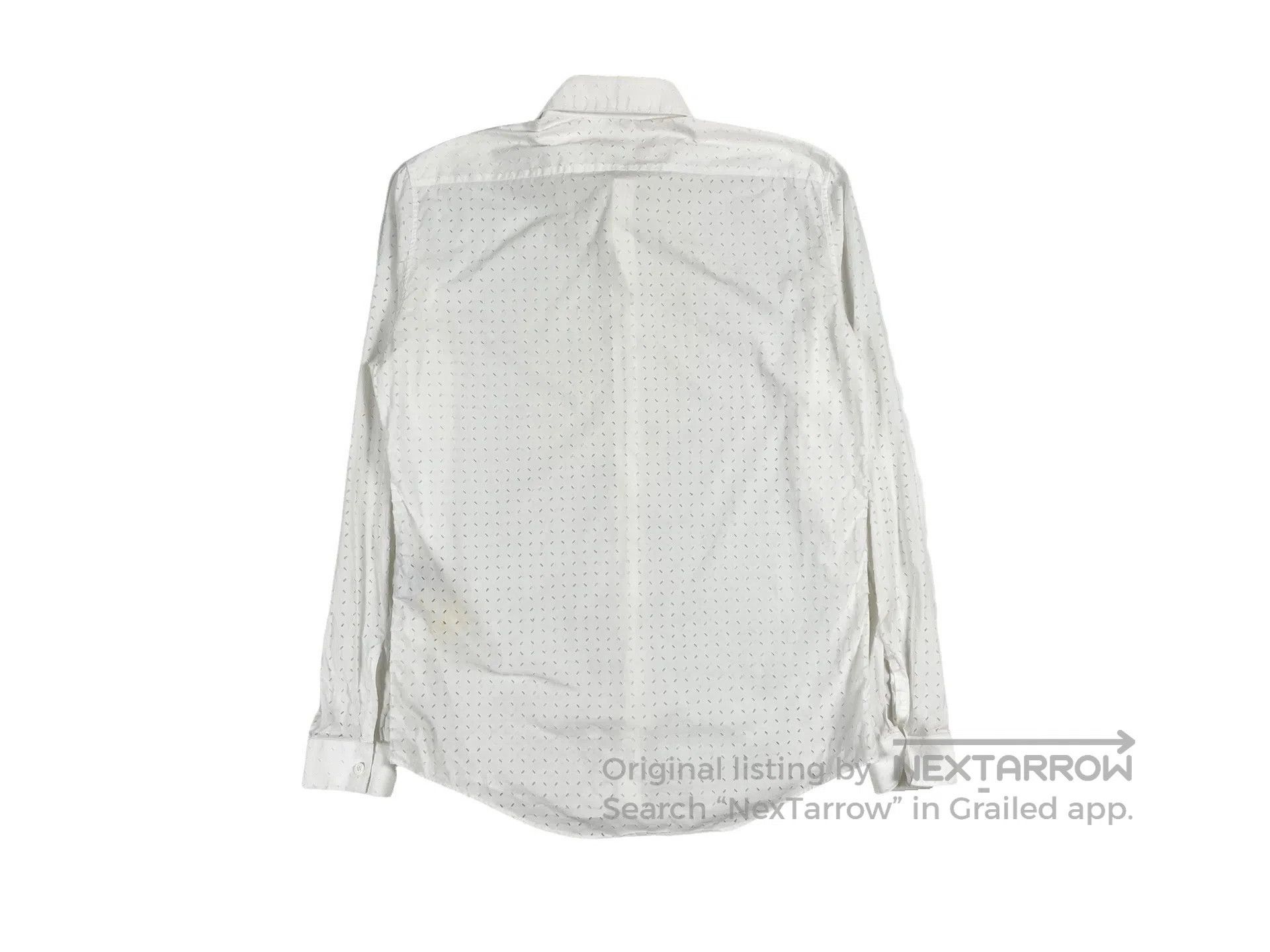 Balenciaga Balenciaga size 41 Cutout White Shirt Size US L / EU 52-54 / 3 - 2 Thumbnail