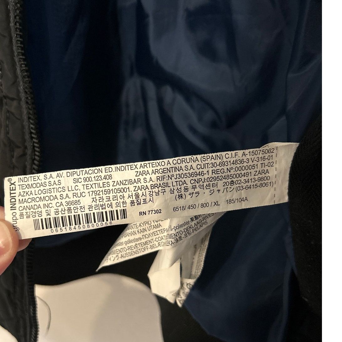Zara Zara Man Quilted Diamond Shape Lightweight Bomber Jacket Size US XL / EU 56 / 4 - 6 Thumbnail