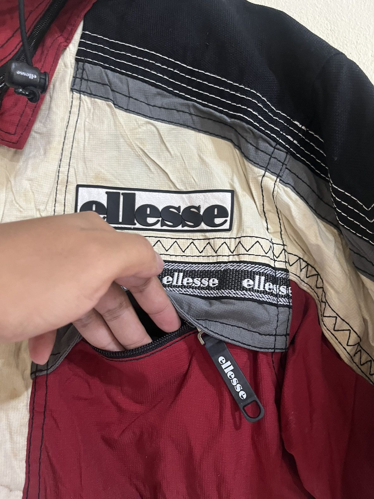 Ellesse Vintage Ellesse Hoodie Thinsulate Thermal Insulation Size US L / EU 52-54 / 3 - 10 Thumbnail