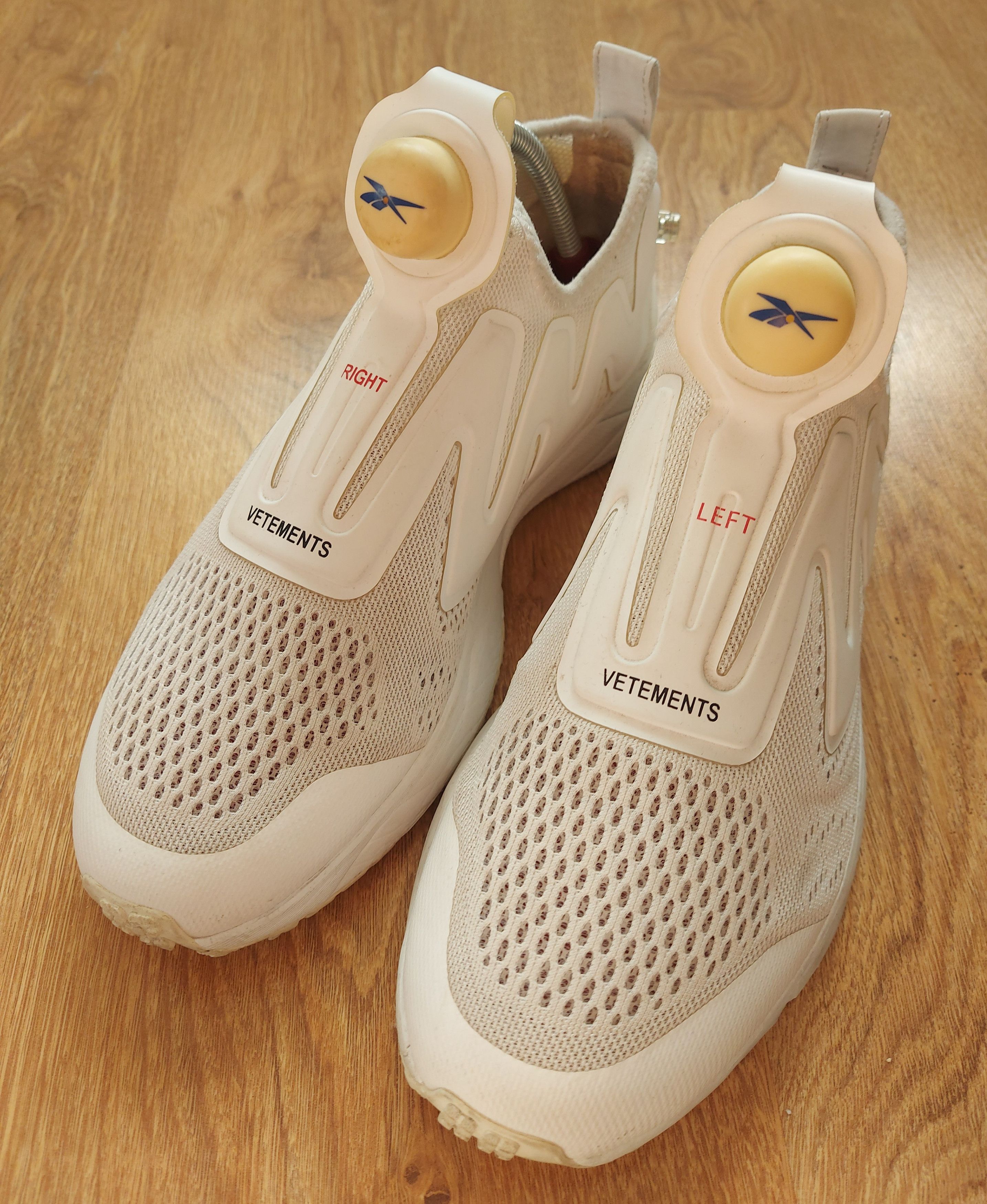 Reebok × Vetements Vetements x Reebok Supreme White Shoes BS7042 US7.5 EUR40 Size US 7 / EU 40 - 13 Thumbnail