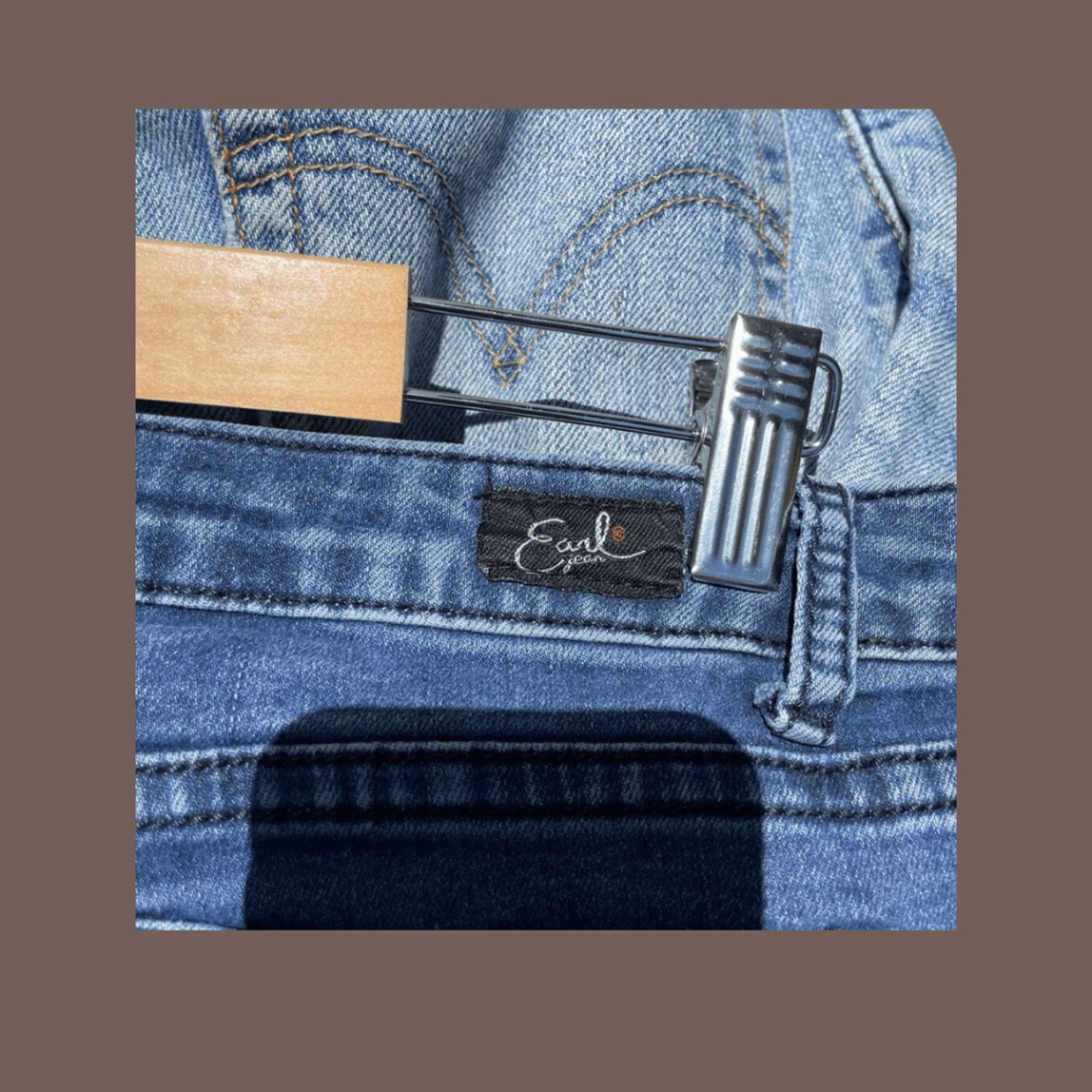 Earl Jeans VTG Flare Jeans | Earl Jean Low Rise | Y2K Archive Babe Size 27" / US 4 / IT 40 - 5 Thumbnail