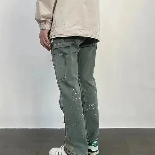 Other Splash Ink Graffiti Denim Pants Size US 32 / EU 48 - 2 Thumbnail