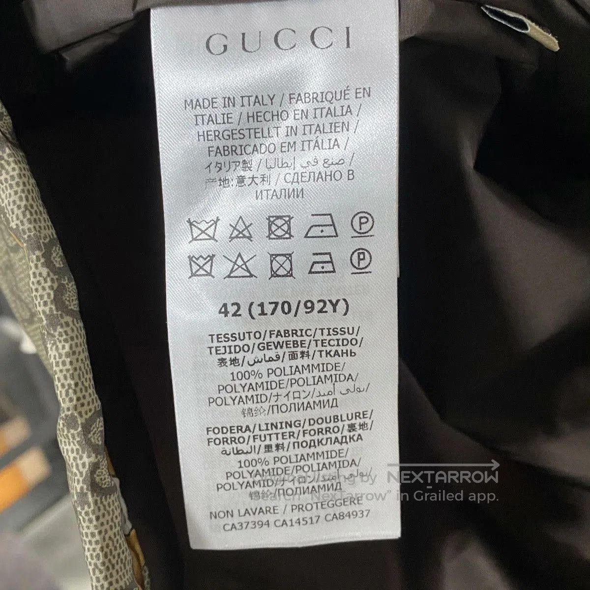 Gucci Gucci GG Bear Print Hooded Trench Coat. Size US XS / EU 42 / 0 - 5 Thumbnail
