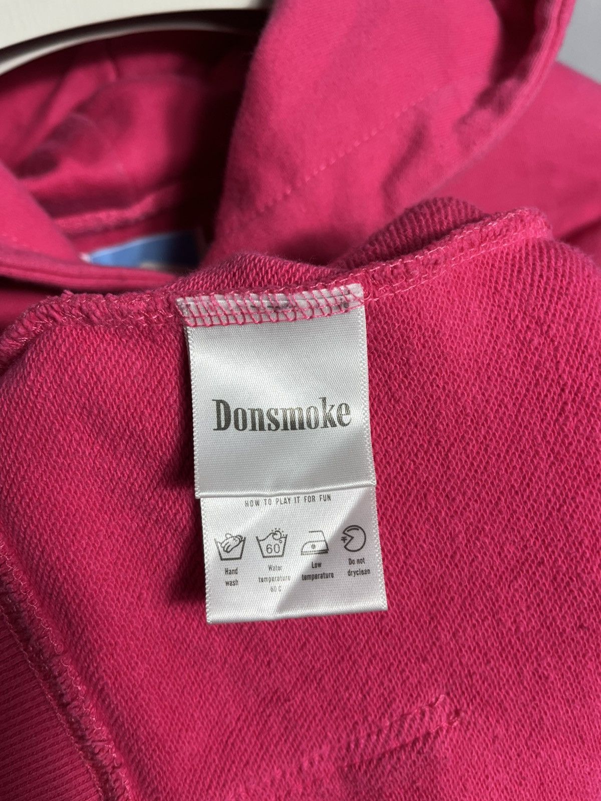 Other Donsmoke I dont smoke unisex hoodie pink cotton Size US L / EU 52-54 / 3 - 5 Thumbnail