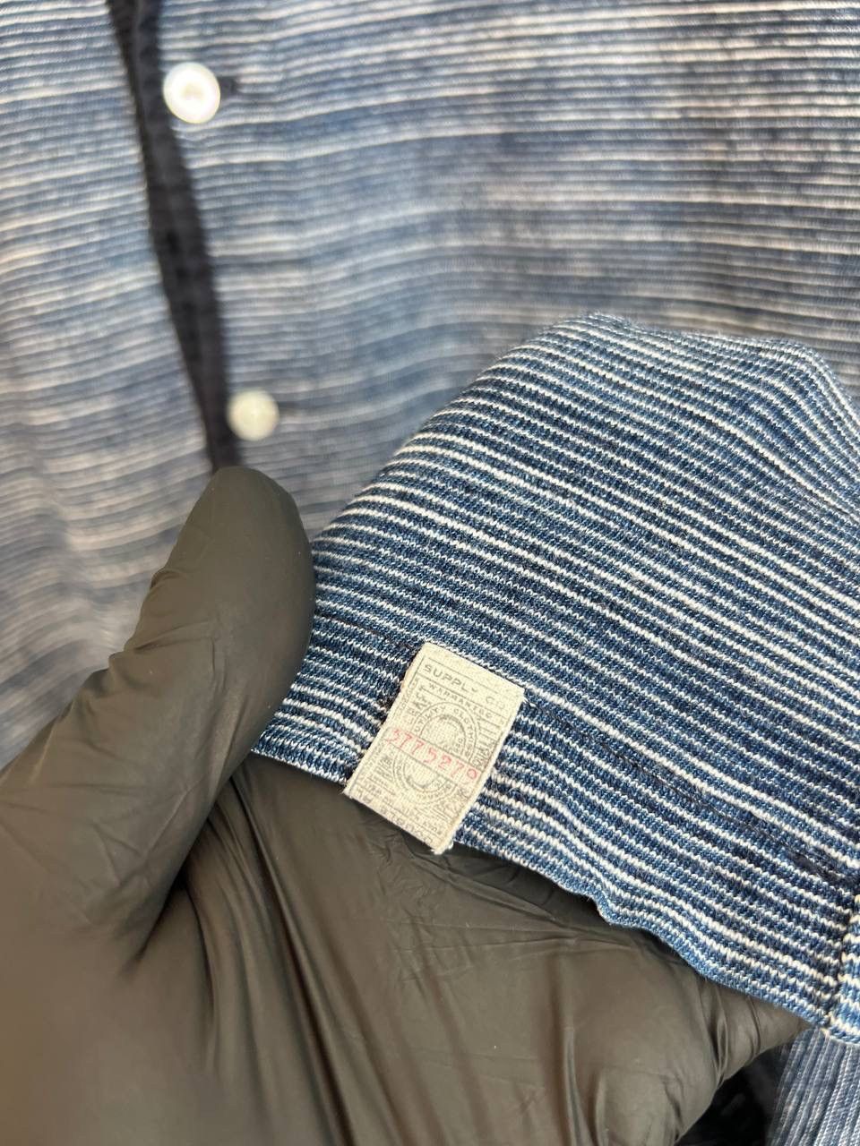 RRL Ralph Lauren RRL Ralph Lauren Henley Long Sleeve Mens Size L/XL Pullover Size US L / EU 52-54 / 3 - 9 Thumbnail