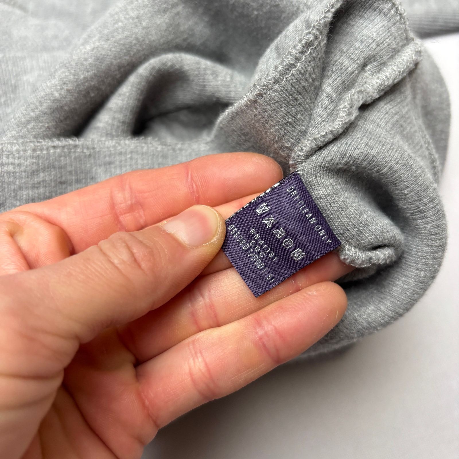 Ralph Lauren Purple Label Ralph Lauren Purple Label Cotton Full Zip Sweater Men's XL Size US XL / EU 56 / 4 - 9 Thumbnail