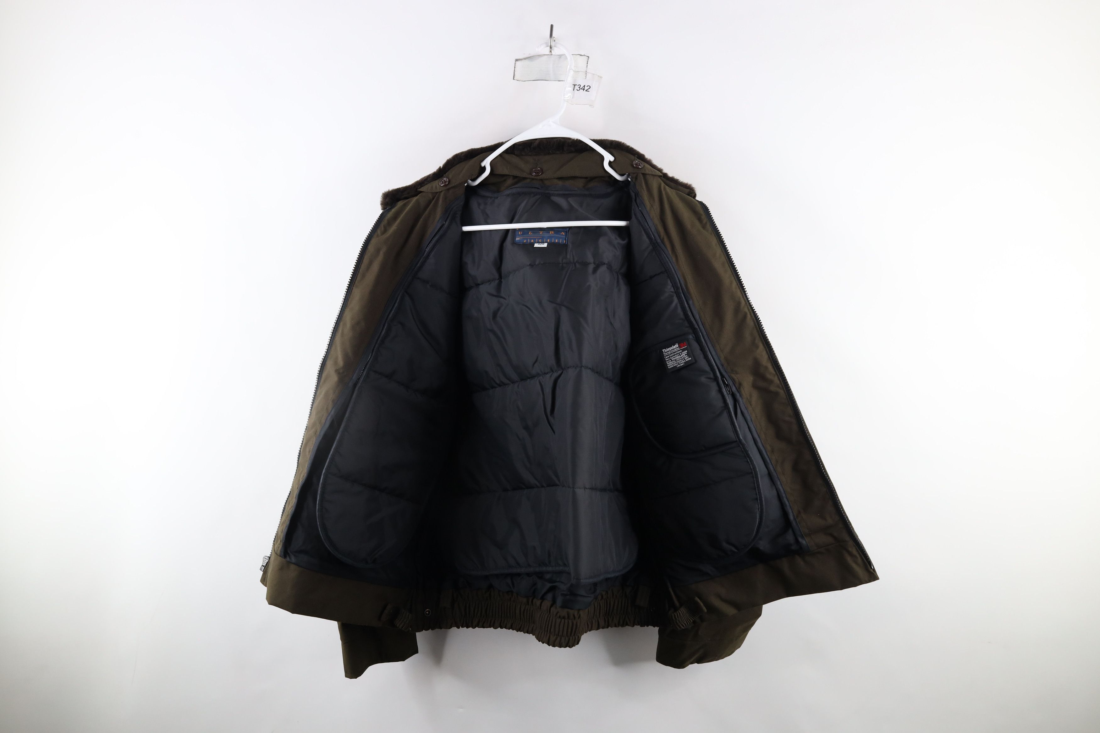 Vintage Vintage 80s 90s Streetwear Police Bomber Jacket Green USA Size US L / EU 52-54 / 3 - 9 Thumbnail