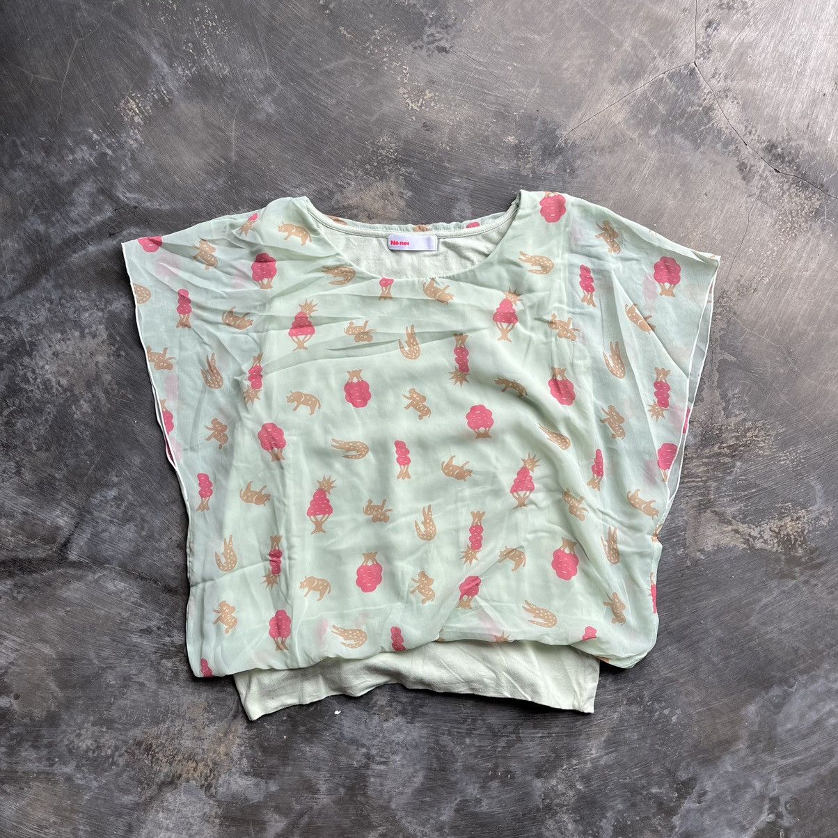 Ne net nenet bluse polka pattern dress