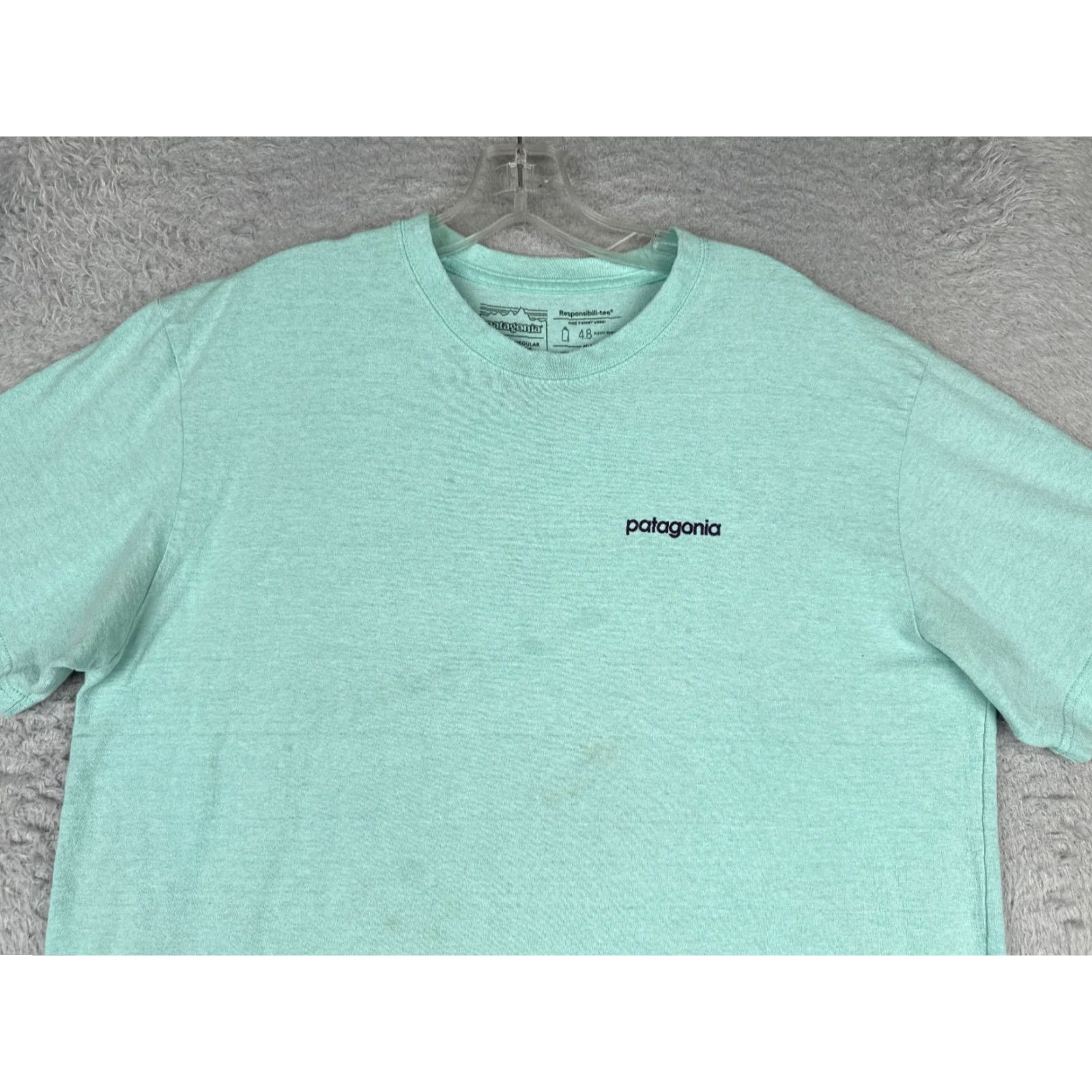 Patagonia Patagonia Shirt Men L Blue Crew Neck Cotton Polyester Blend Fitz Roy Short Sleeve Men’s T-Shirt Size US L / EU 52-54 / 3 - 4 Thumbnail