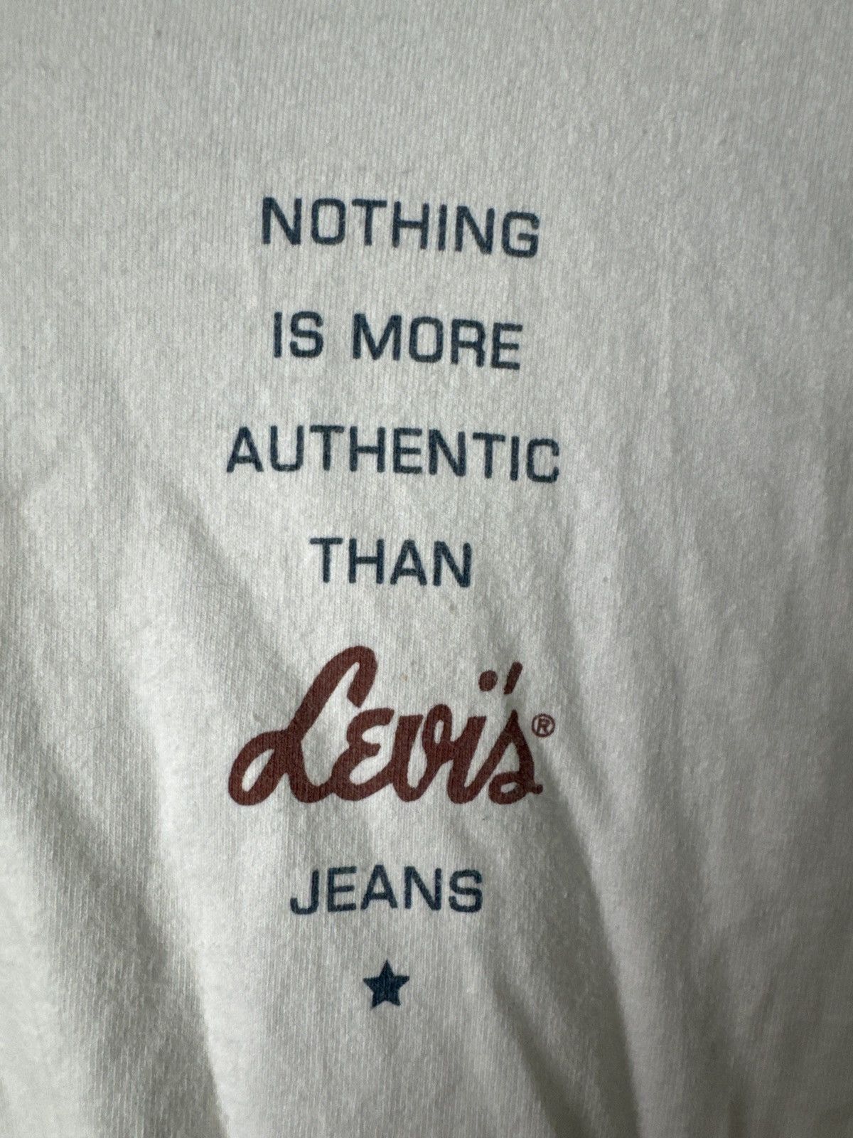 Levi's Vintage Clothing Vintage Levi’s jeans tee Size US L / EU 52-54 / 3 - 2 Thumbnail