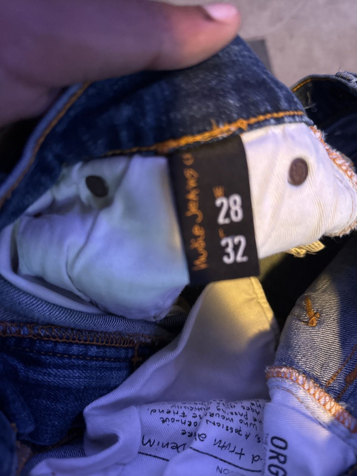 Nudie Jeans Tight Long John Size US 28 / EU 44 - 8 Thumbnail