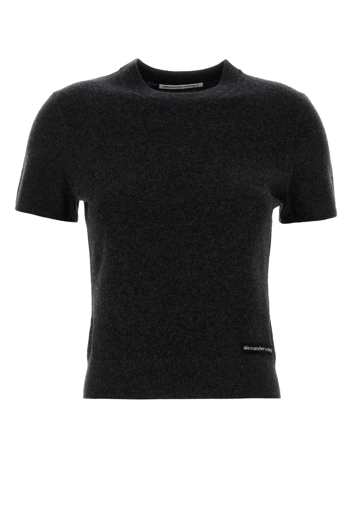 T by Alexander Wang Charcoal Wool Sweater Size L / US 10 / IT 46 - 1 Thumbnail
