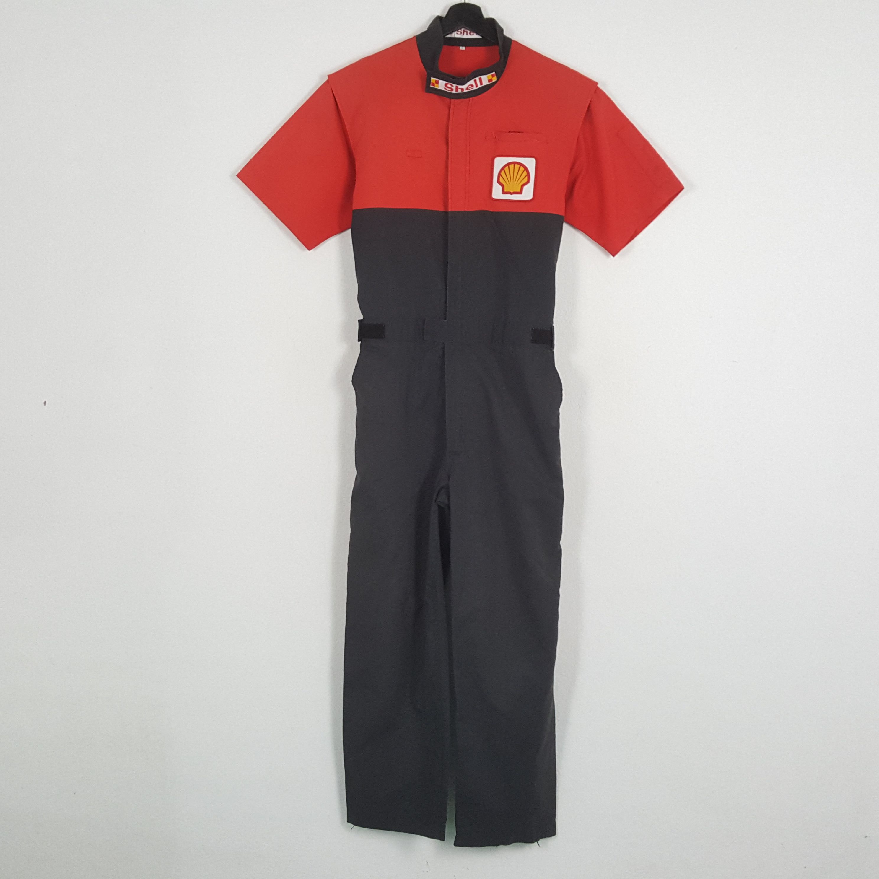 Vintage SHELL Racing Workwear Style Coverall Jacket Size US M / EU 48-50 / 2 - 4 Thumbnail