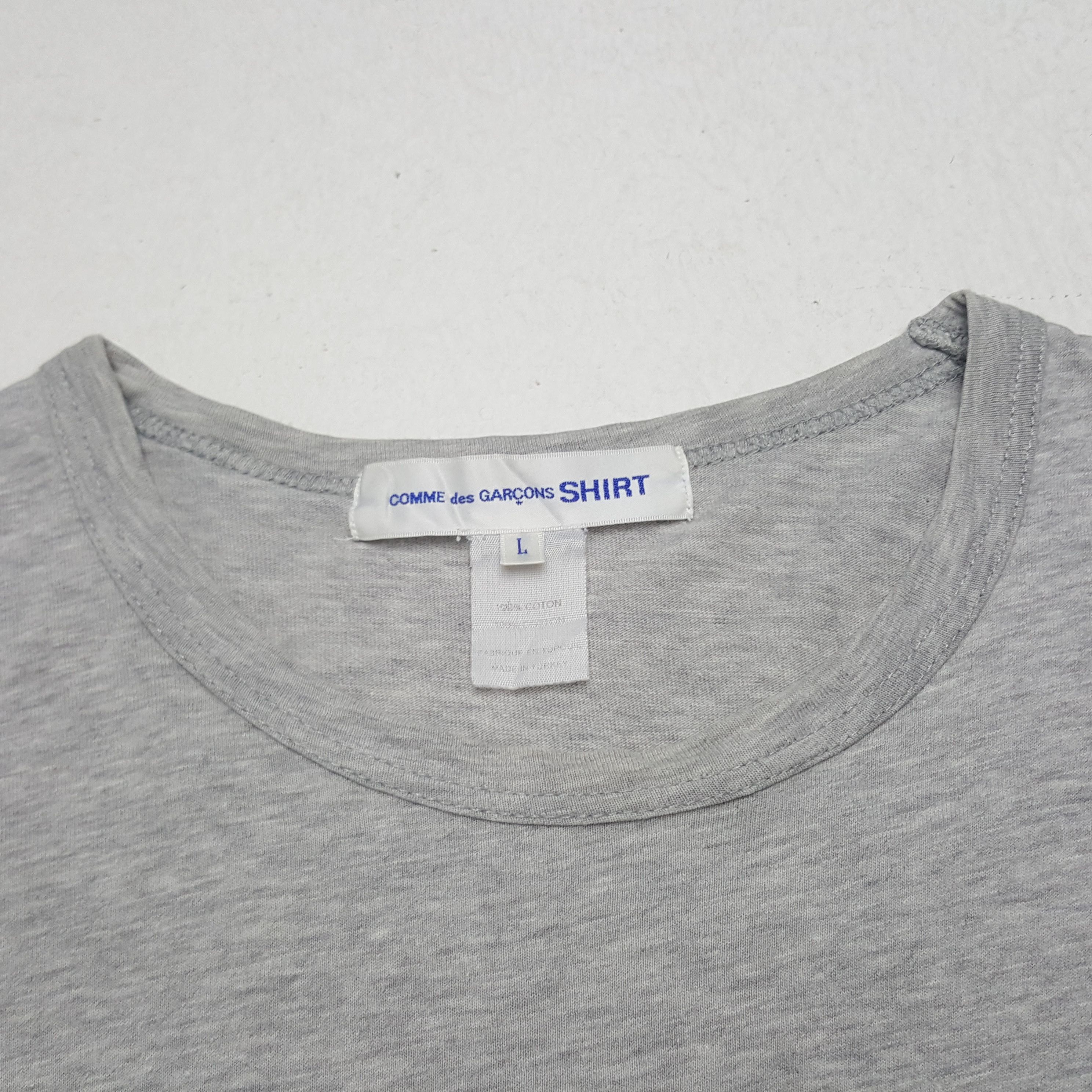 Comme des Garcons SHIRT × Japanese Brand × Vintage Vintage Comme Des Garcons SHIRT Japan T-shirt Size US L / EU 52-54 / 3 - 3 Thumbnail