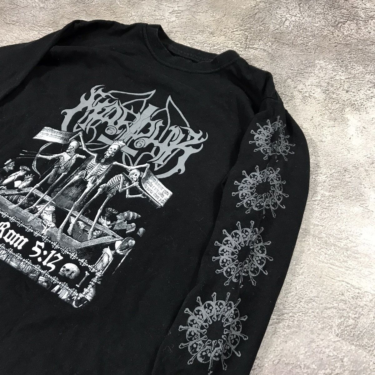 Vintage Vintage Y2K Graphic Tee Horror Skull All Over Print Grunge L Size US L / EU 52-54 / 3 - 3 Thumbnail