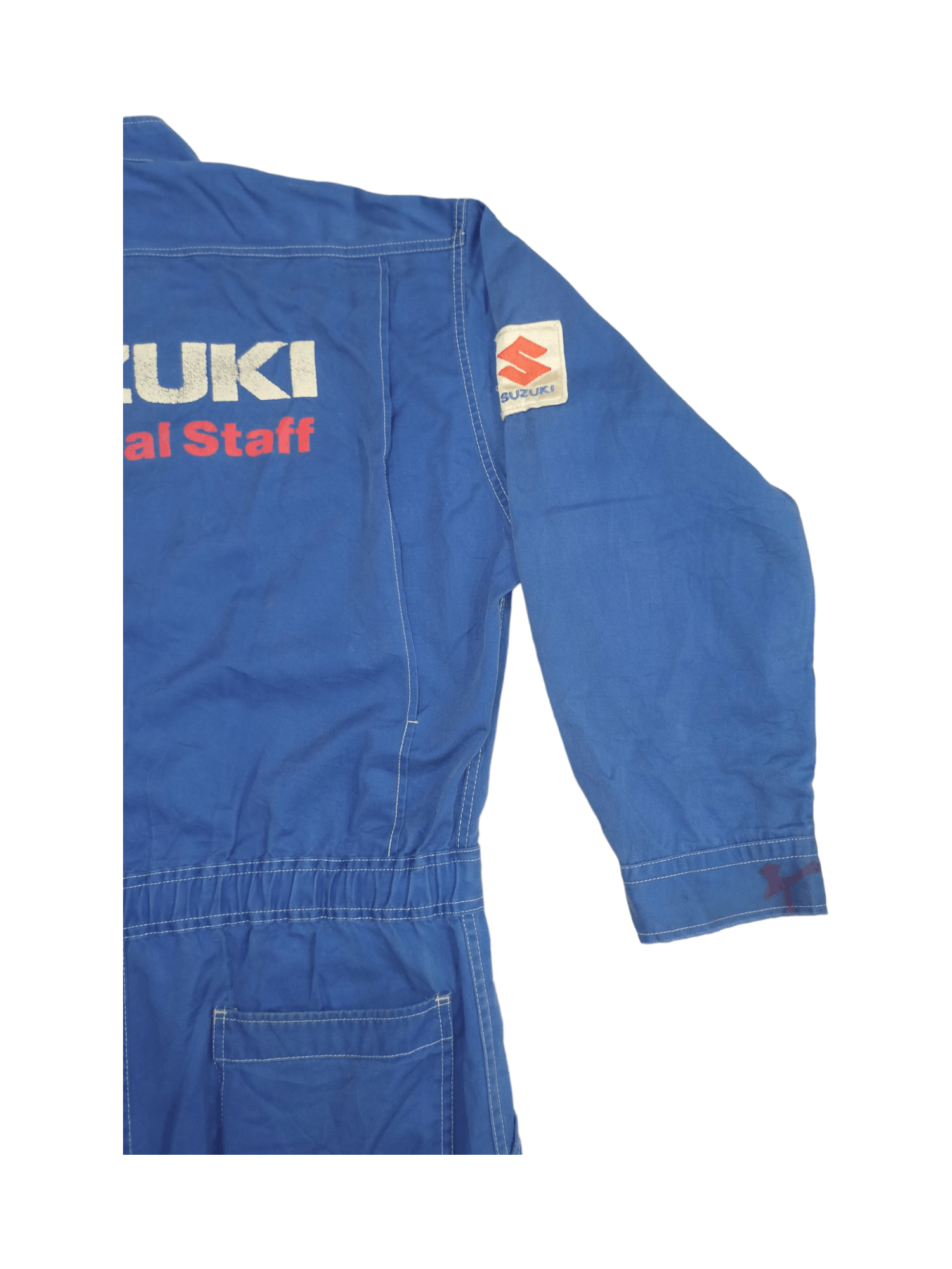 Gear for Sports Vintage Suzuki Technical Staff Fade Blue Coveralls Size US 37 - 10 Thumbnail