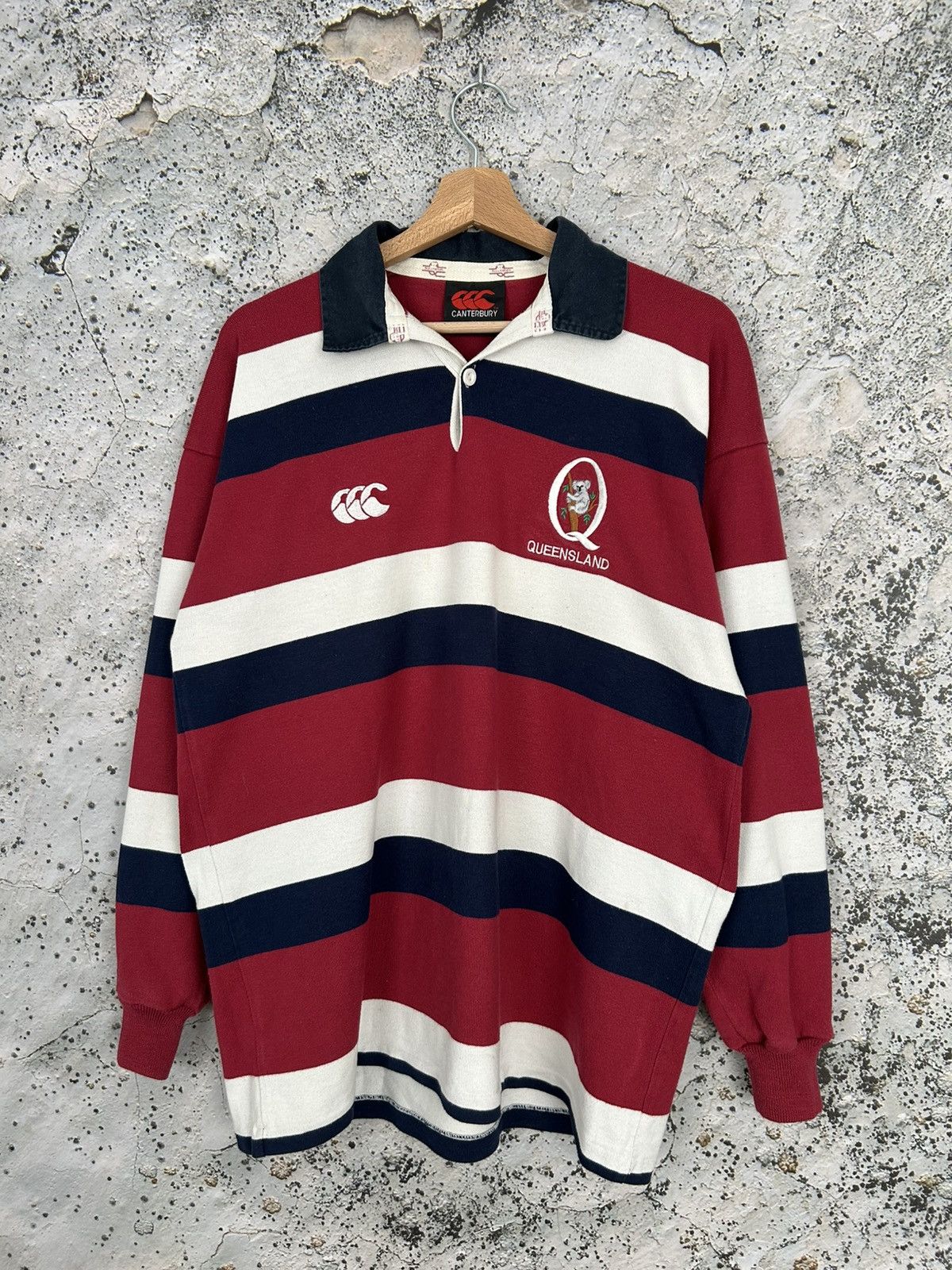 Vintage Vintage Queensland Australia Rugby Canterbury 90s Jersey Size US M / EU 48-50 / 2 - 1 Thumbnail