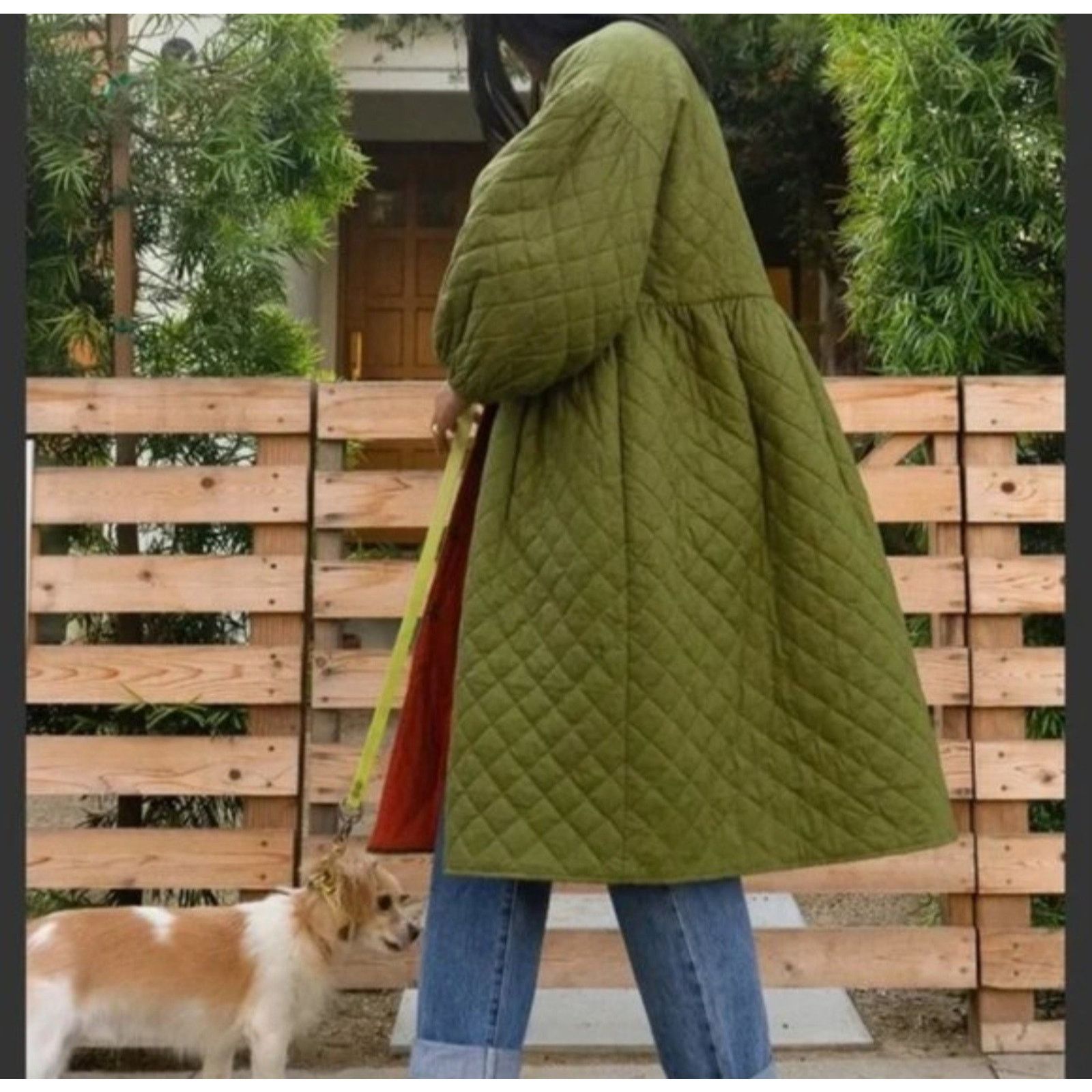Other Saint Geraldine Reversible Quilted Puff Sleeves Coat Size S Size S / US 4 / IT 40 - 3 Thumbnail