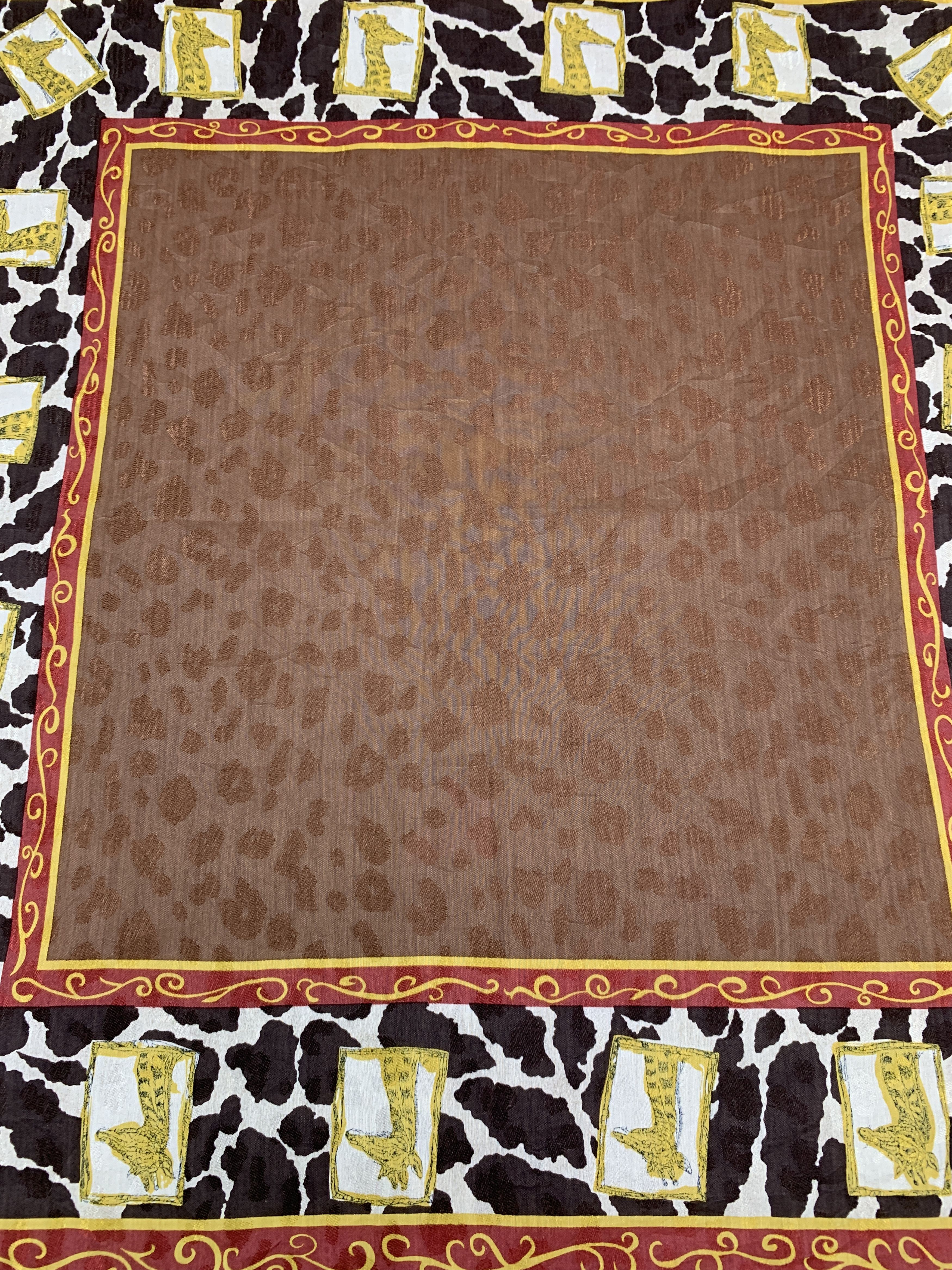 Michel Klein × Vintage Vintage Michel Klein Handkerchief Scarf Neckwear - SCA2181 Size ONE SIZE - 7 Thumbnail