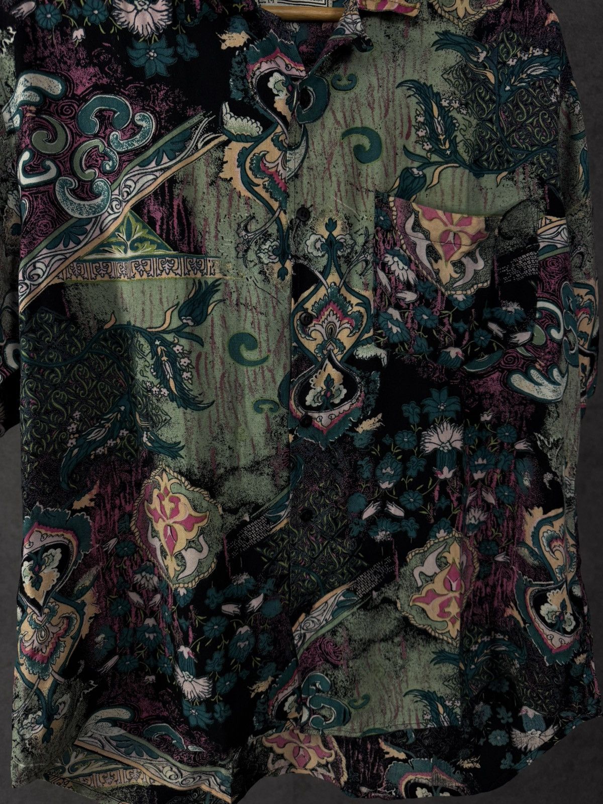Vintage Art crazy Hawaiian vintage shirt Size US M / EU 48-50 / 2 - 3 Thumbnail